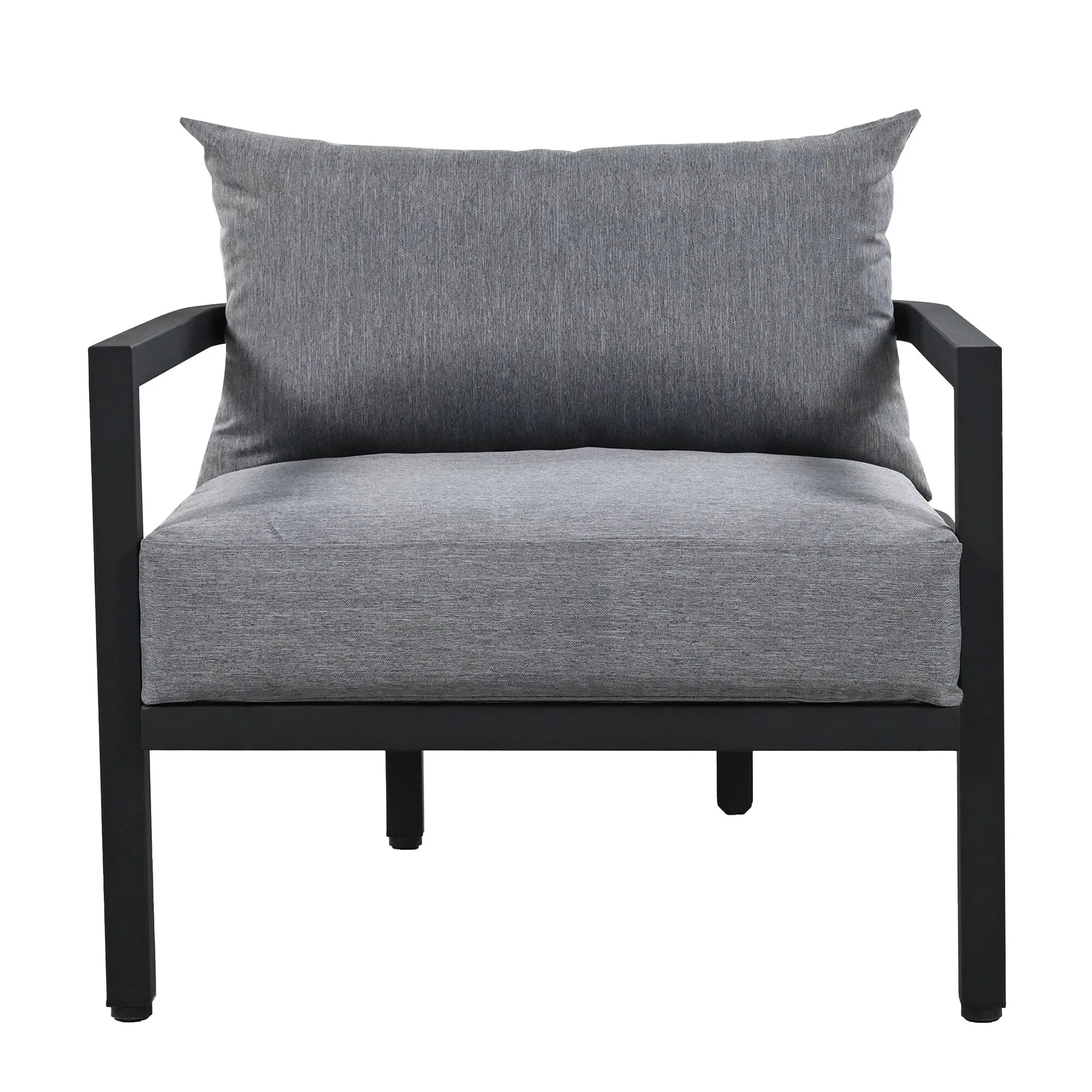 4-Piece Multi-person Outdoor Steel Sofa Set