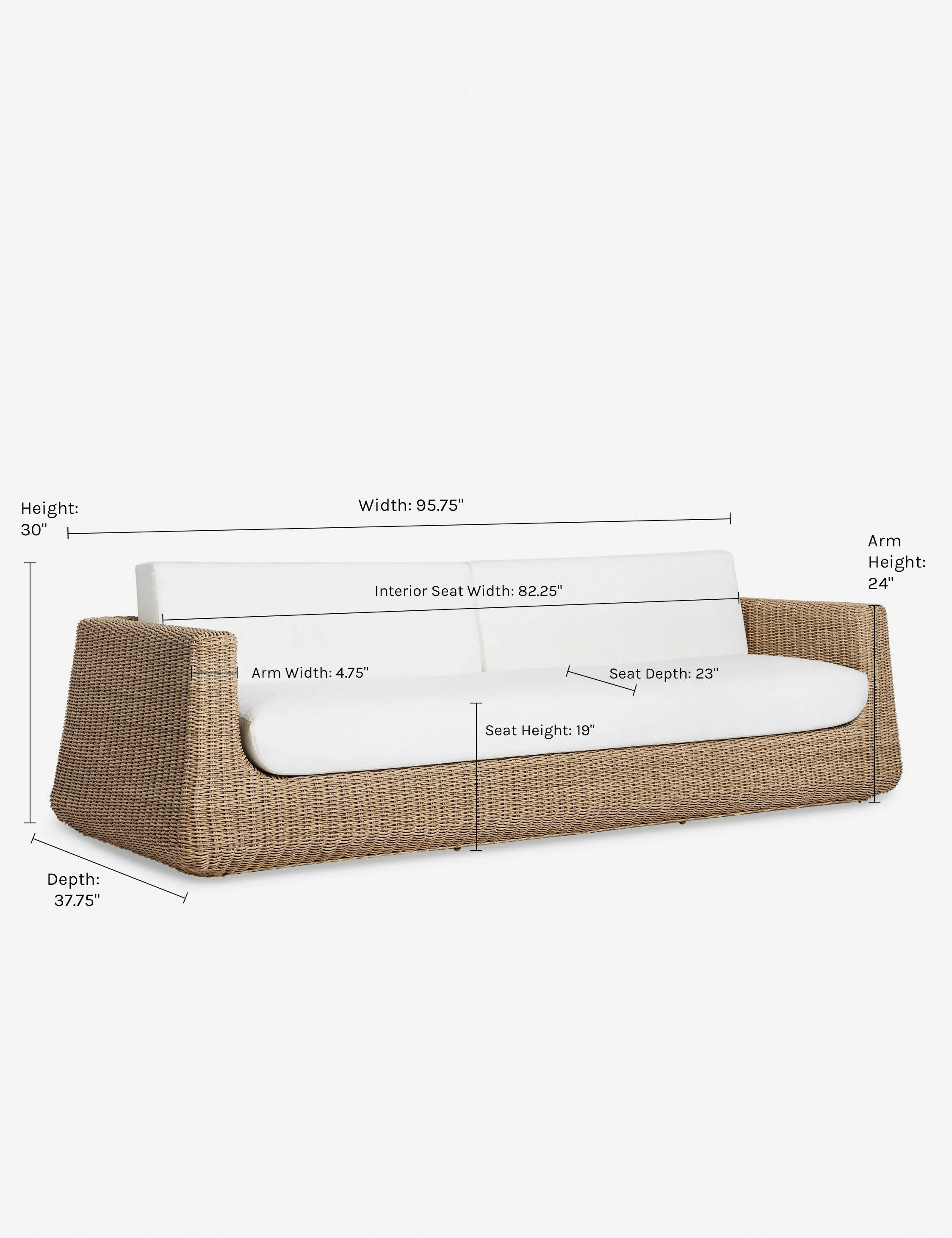 Aisha Indoor / Outdoor Sofa