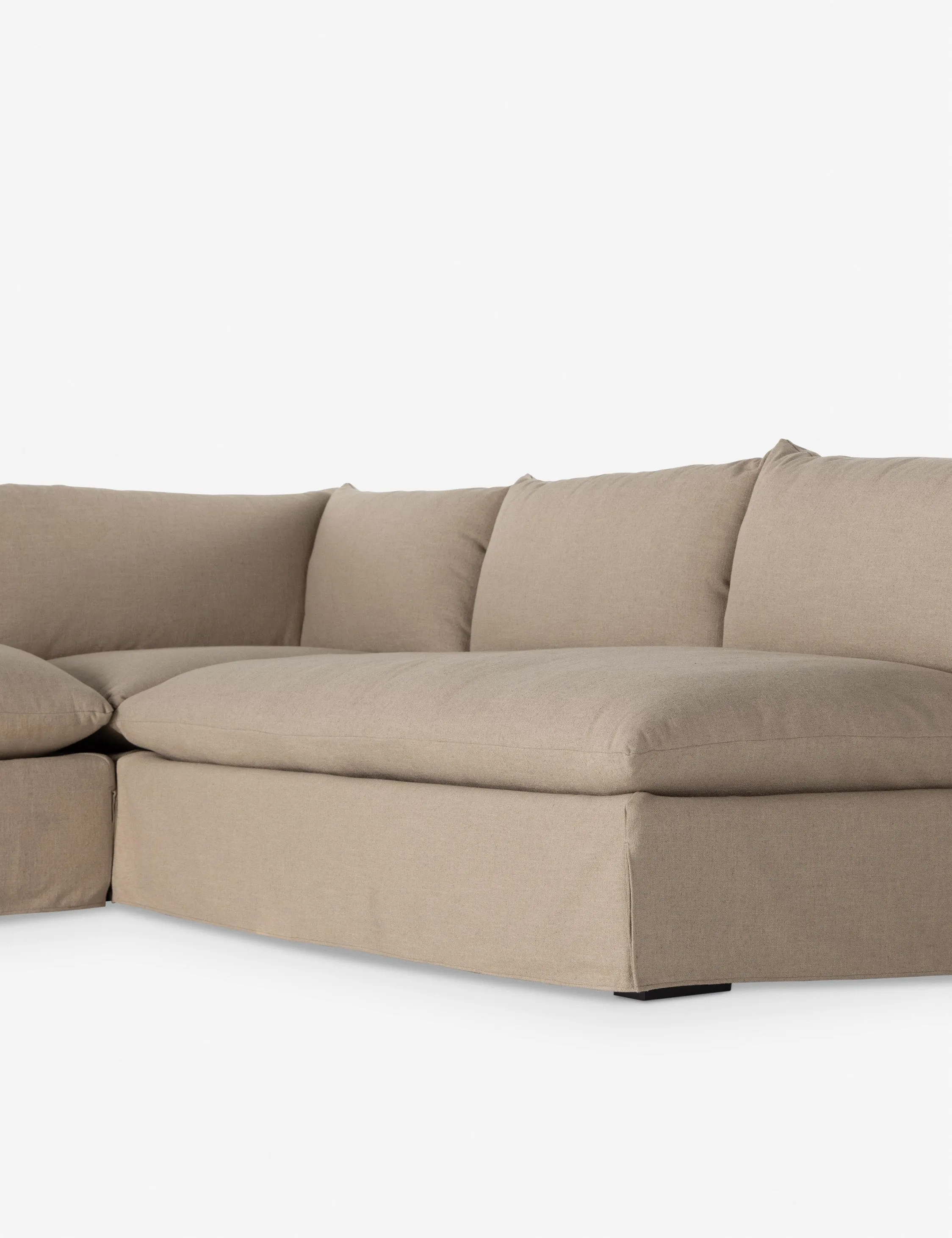 Decima Slipcover Sectional Sofa