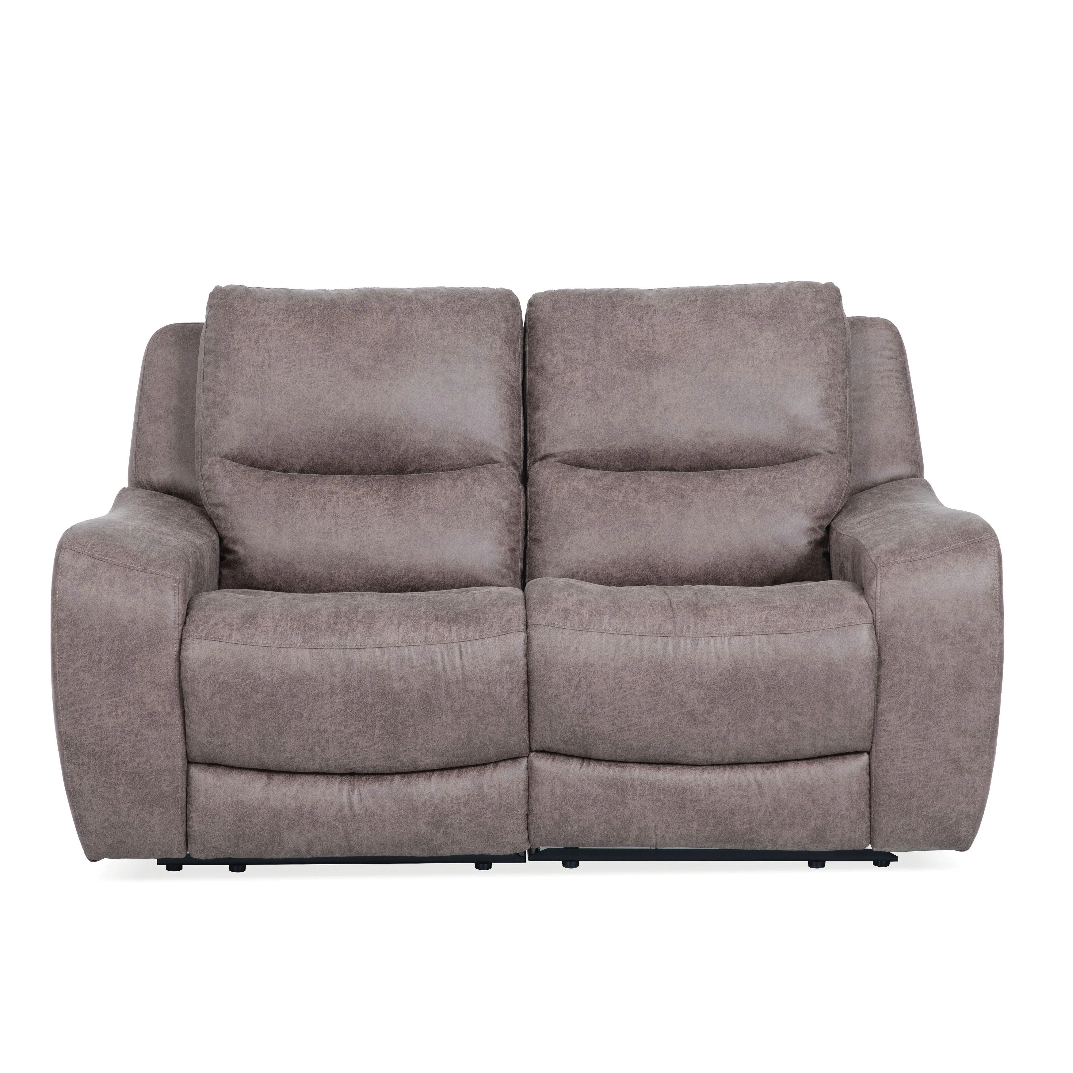 Furniture of America Evelio Modern 3-Piece Oversized Power Recline Sofa Set with USB Ports