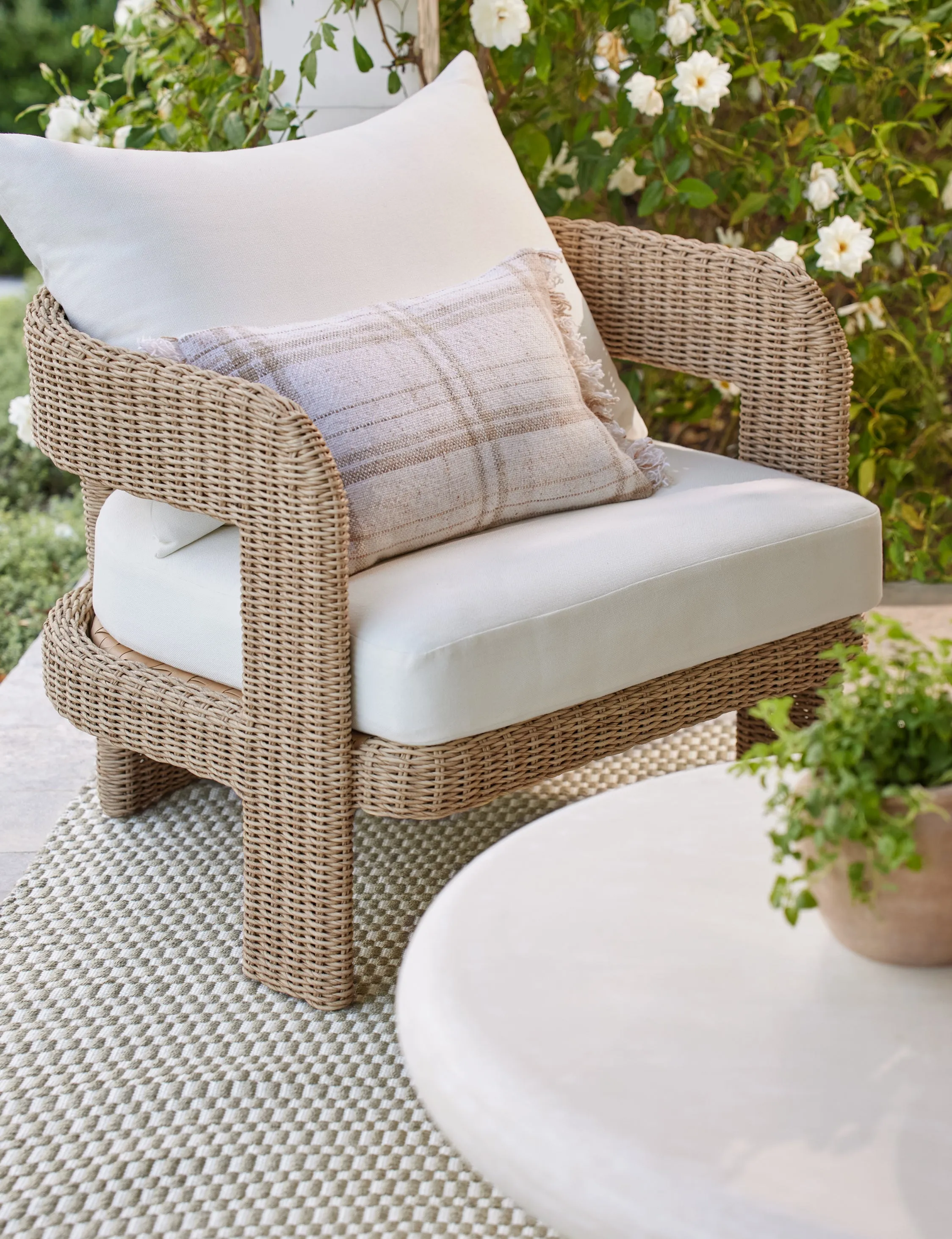 Hadler Outdoor Accent Chair
