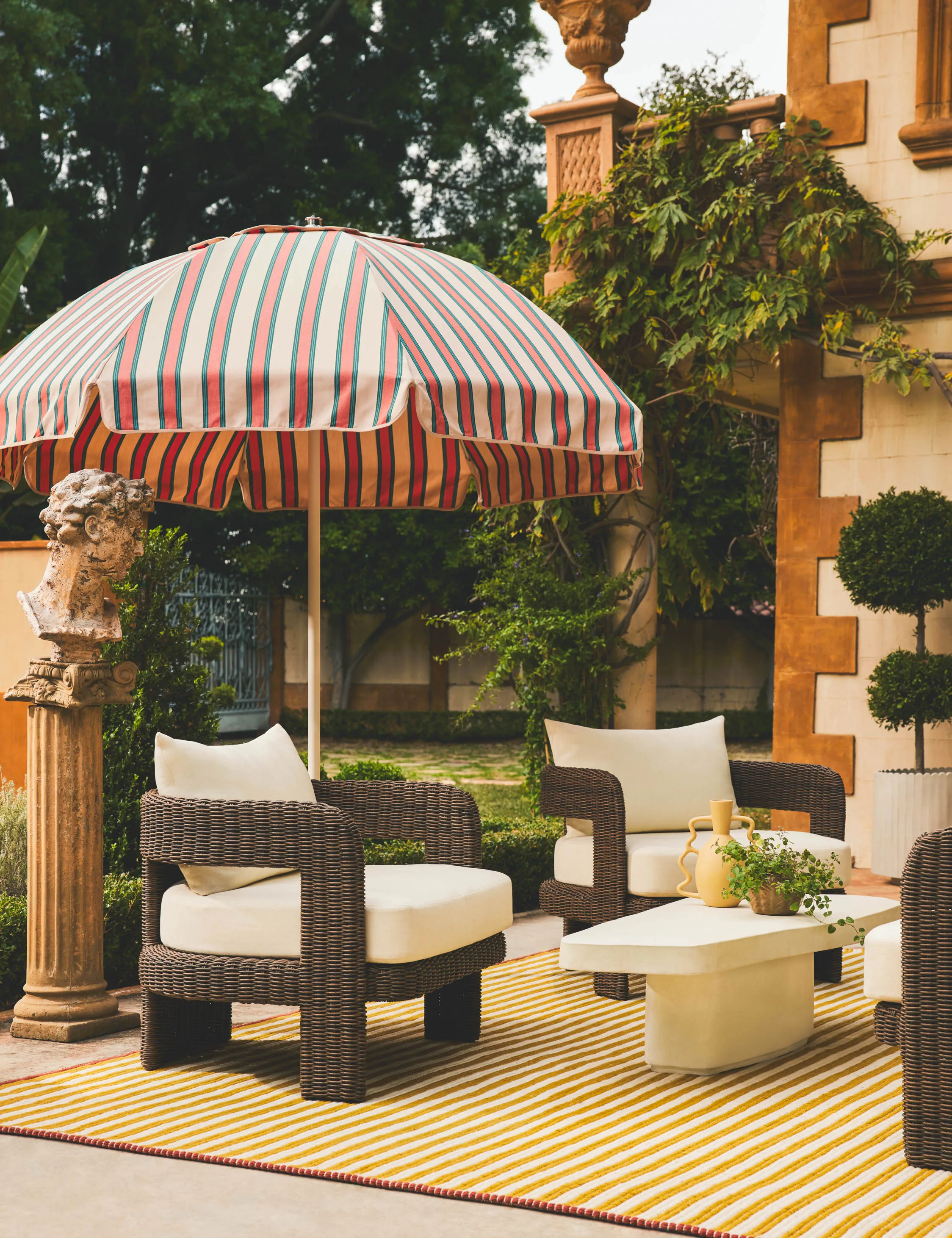 Hadler Outdoor Accent Chair