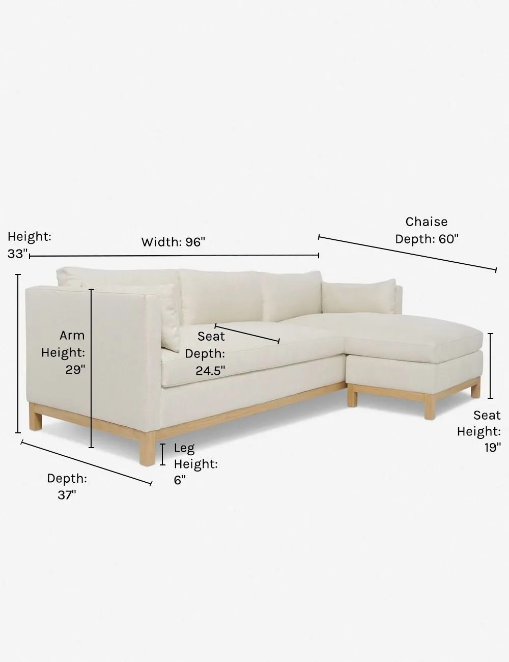 Hollingworth Sectional Sofa by Ginny Macdonald