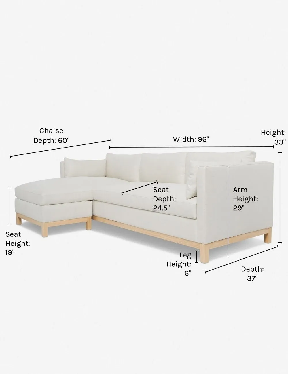 Hollingworth Sectional Sofa by Ginny Macdonald