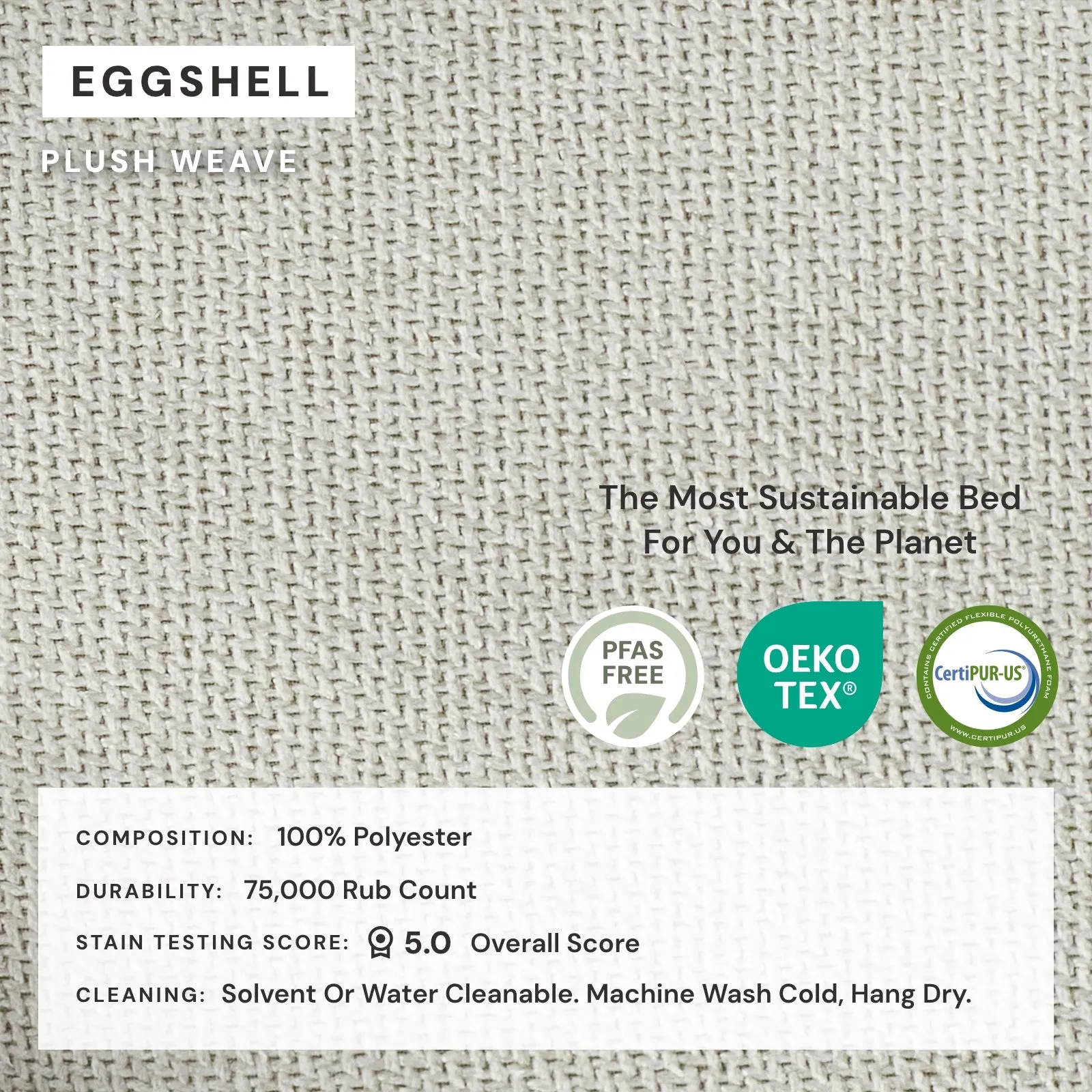 Modular Performance 2-Seater Sofa   Armchair Set in Eggshell | Deluxe Blend