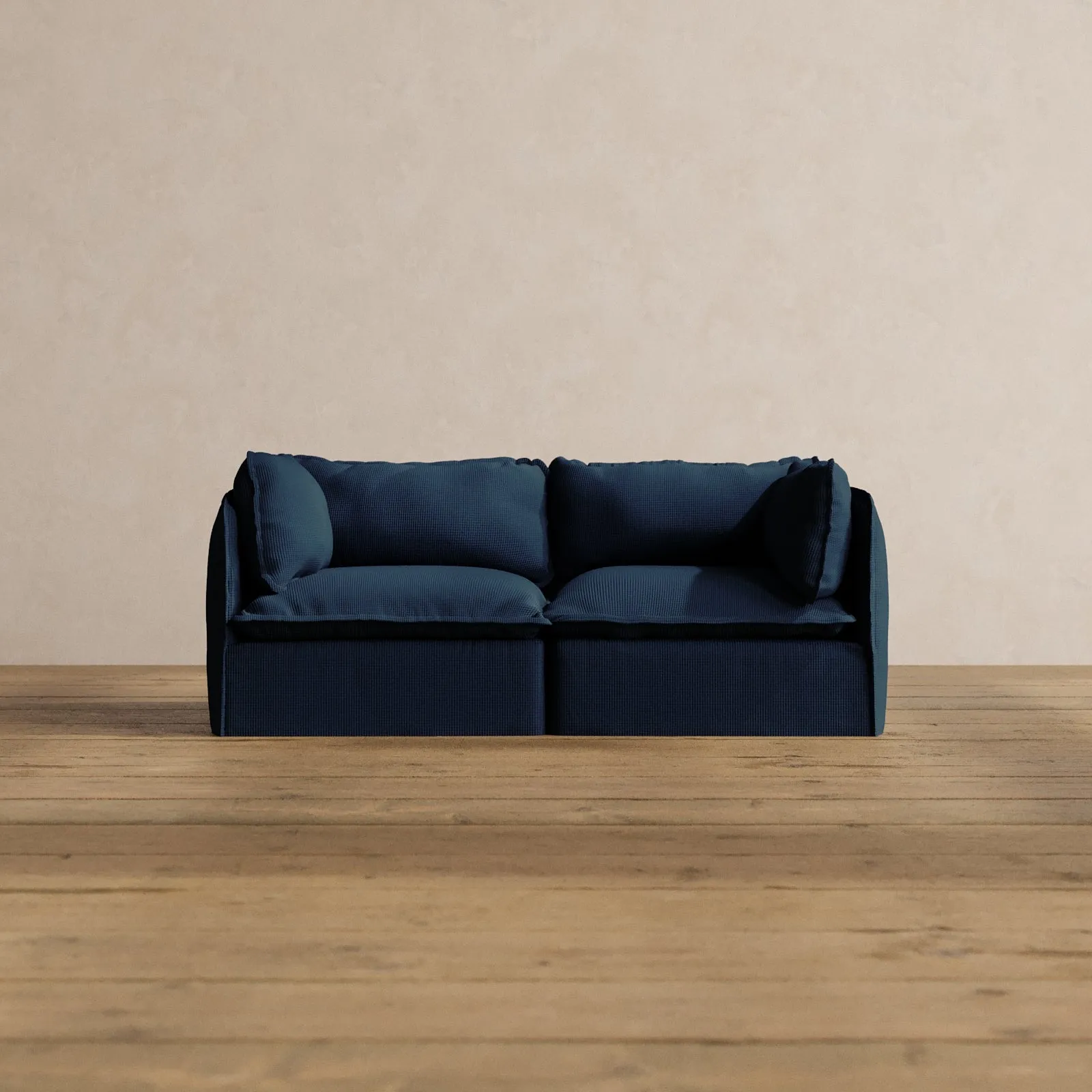 Modular Washable 2-Seater in Sumi | Memorix  Seat | Contour Pillow