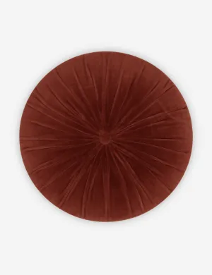 Monroe Velvet Round Pillow