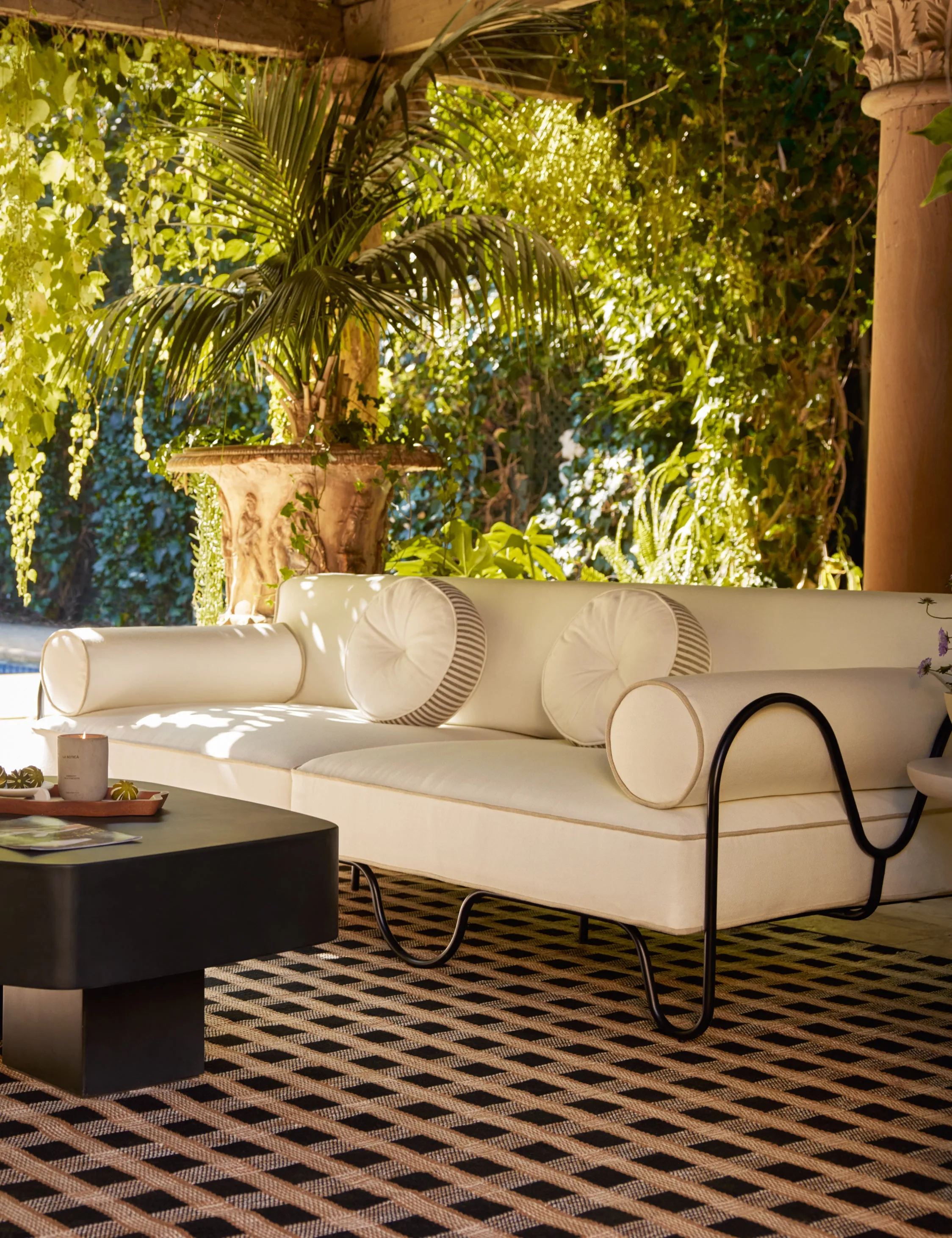 Peggy Outdoor Sofa by Sarah Sherman Samuel