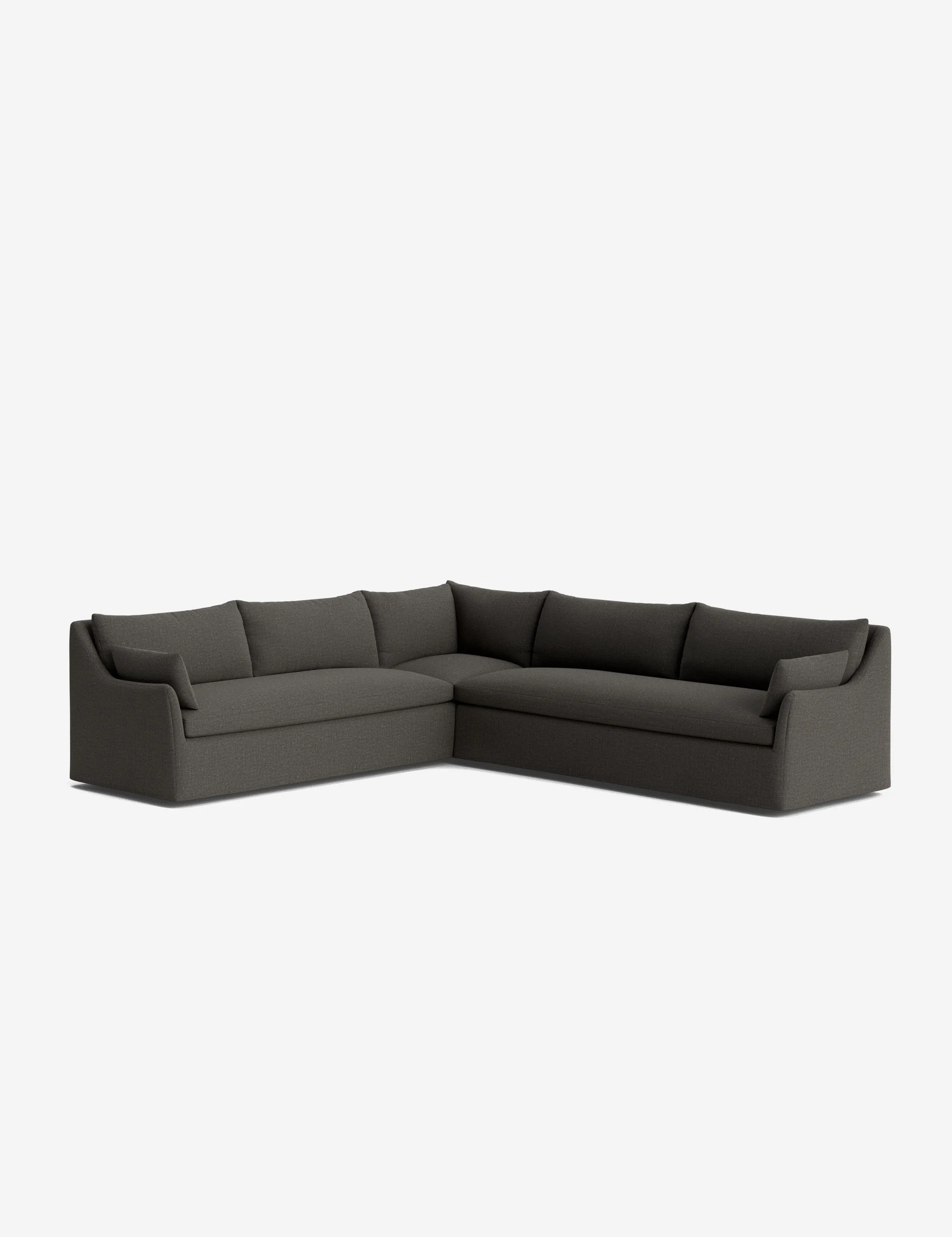 Portola Slipcover Corner Sectional Sofa