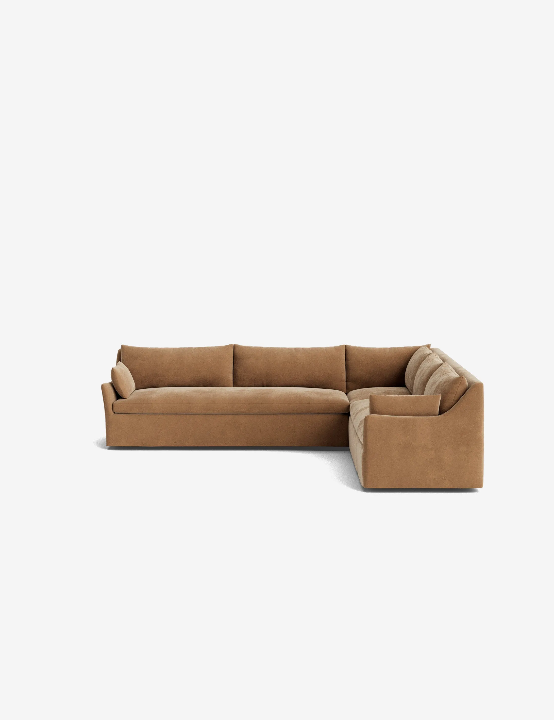 Portola Slipcover Corner Sectional Sofa