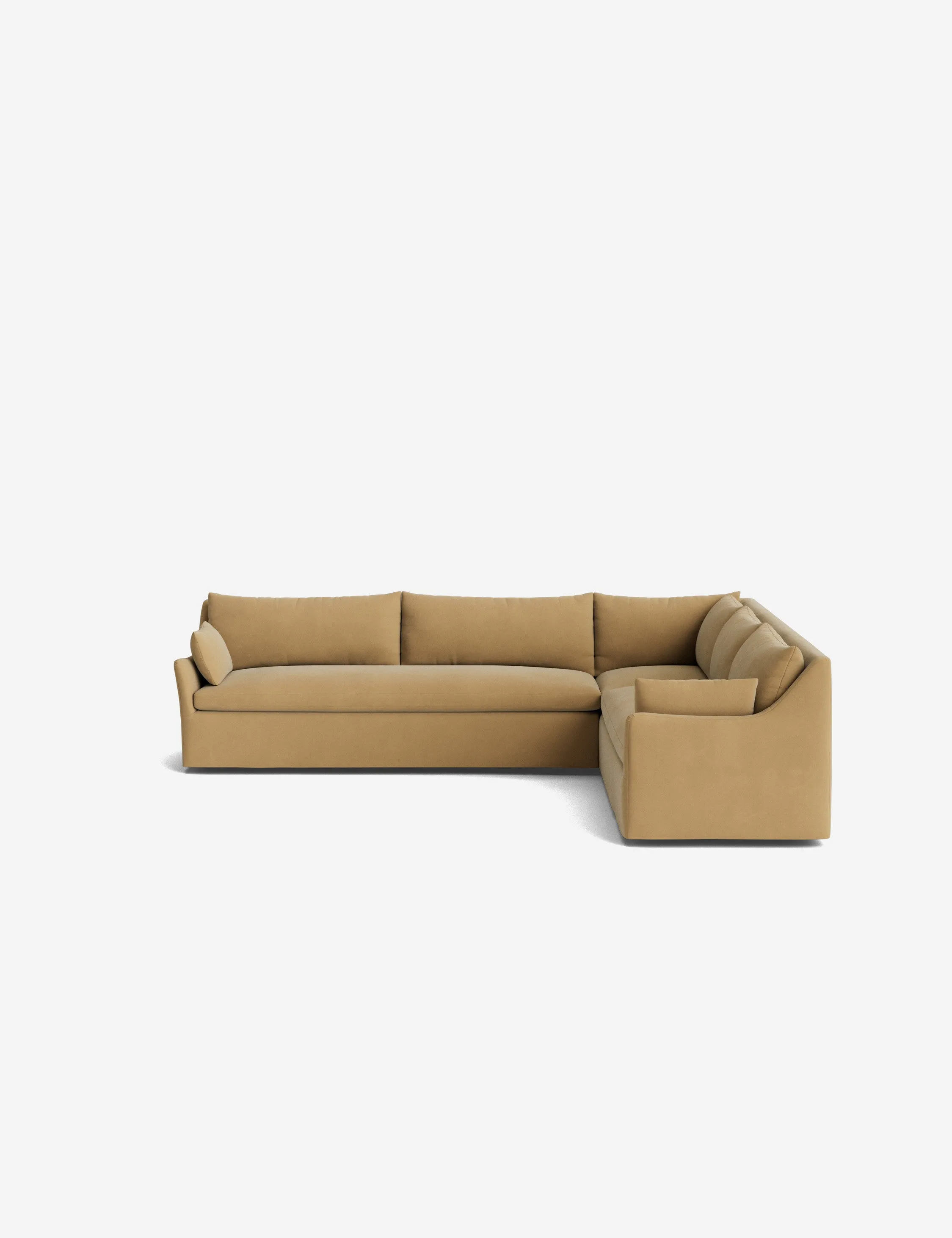 Portola Slipcover Corner Sectional Sofa