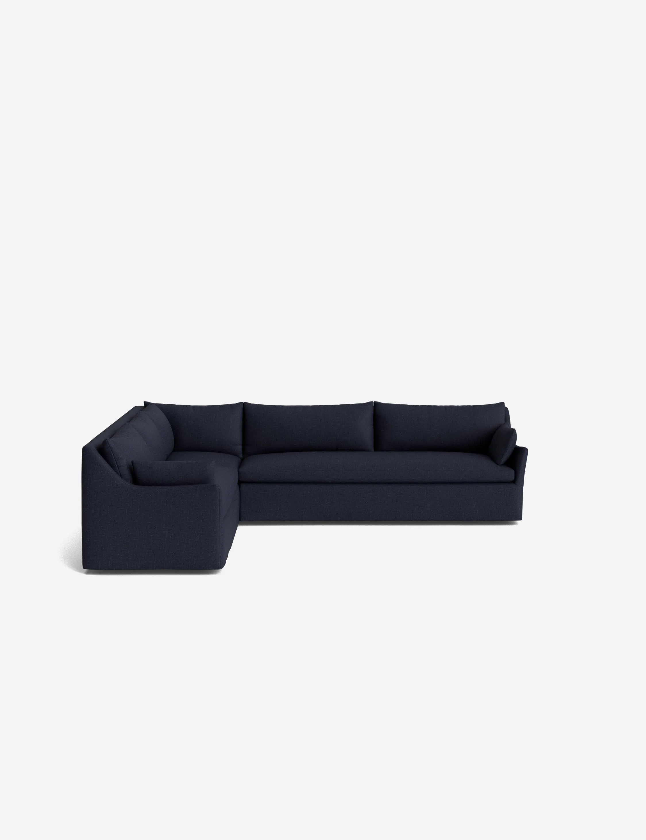 Portola Slipcover Corner Sectional Sofa