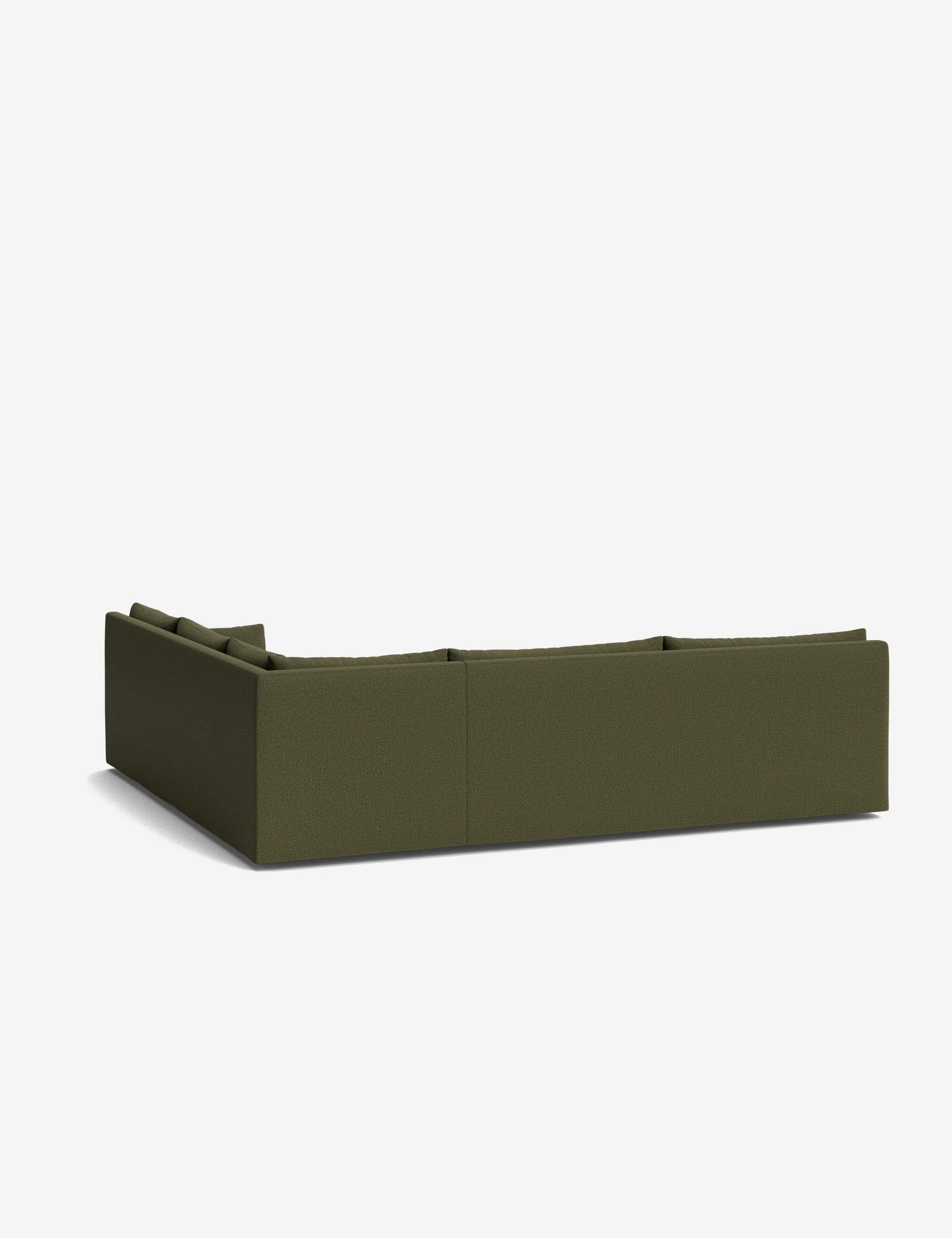 Portola Slipcover Corner Sectional Sofa