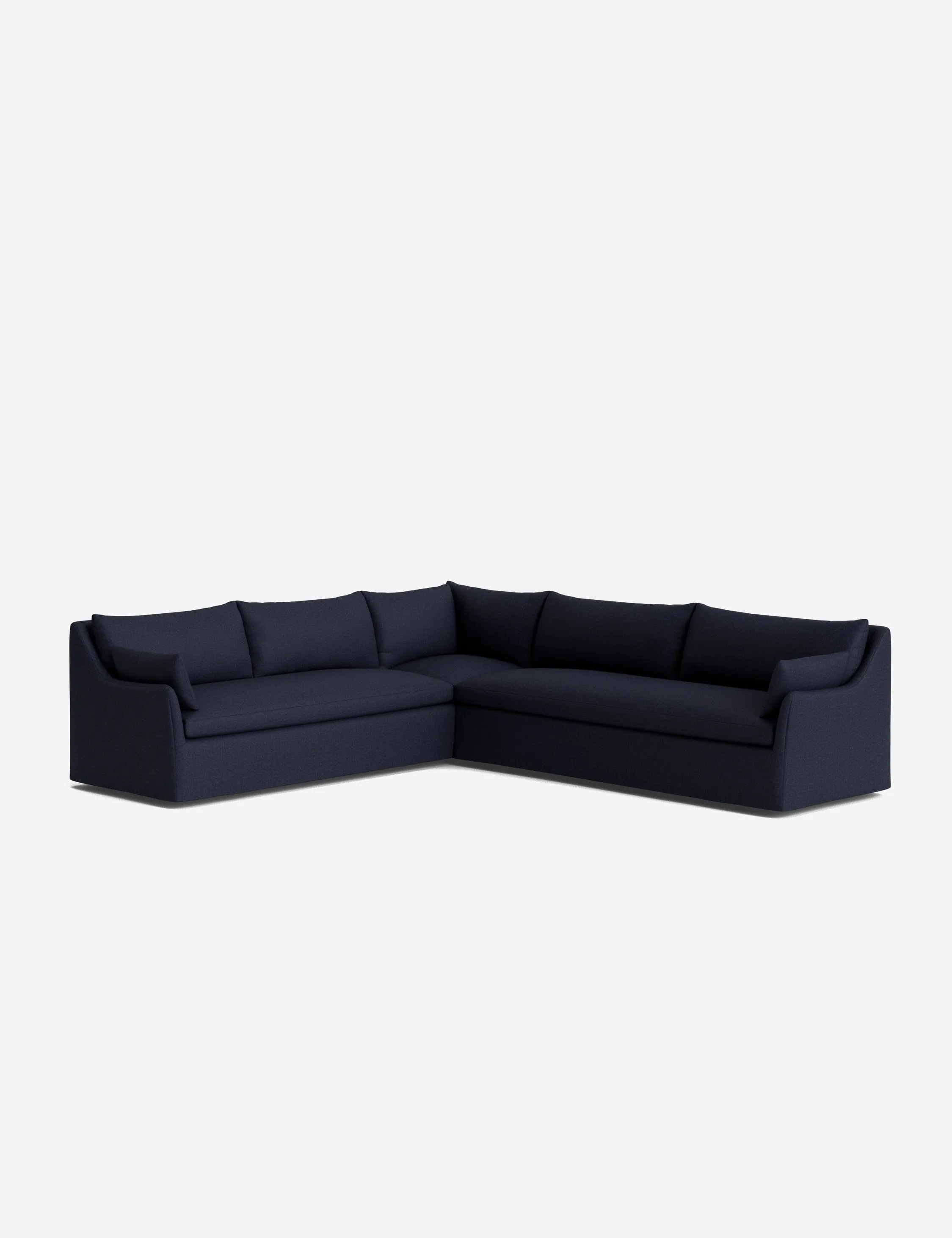 Portola Slipcover Corner Sectional Sofa