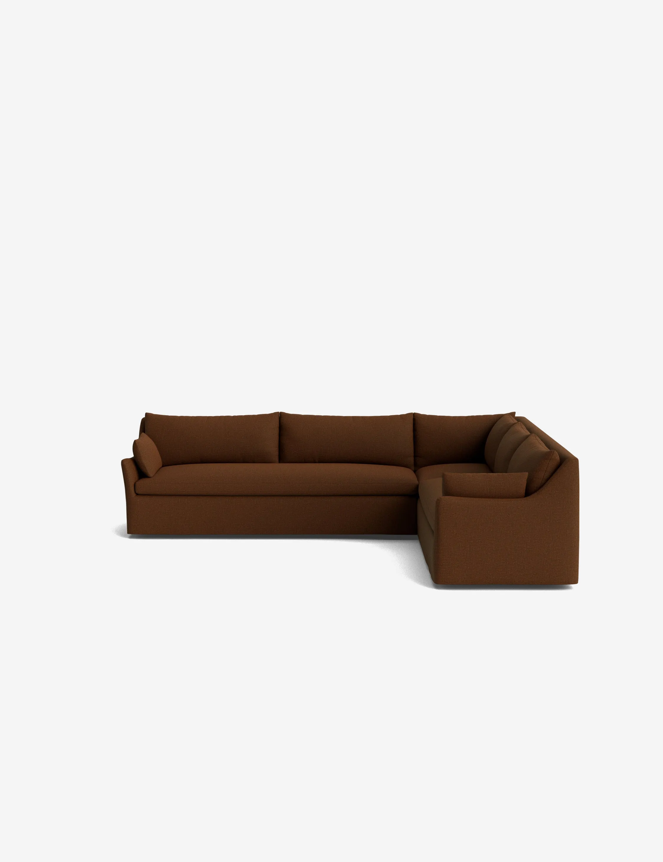Portola Slipcover Corner Sectional Sofa