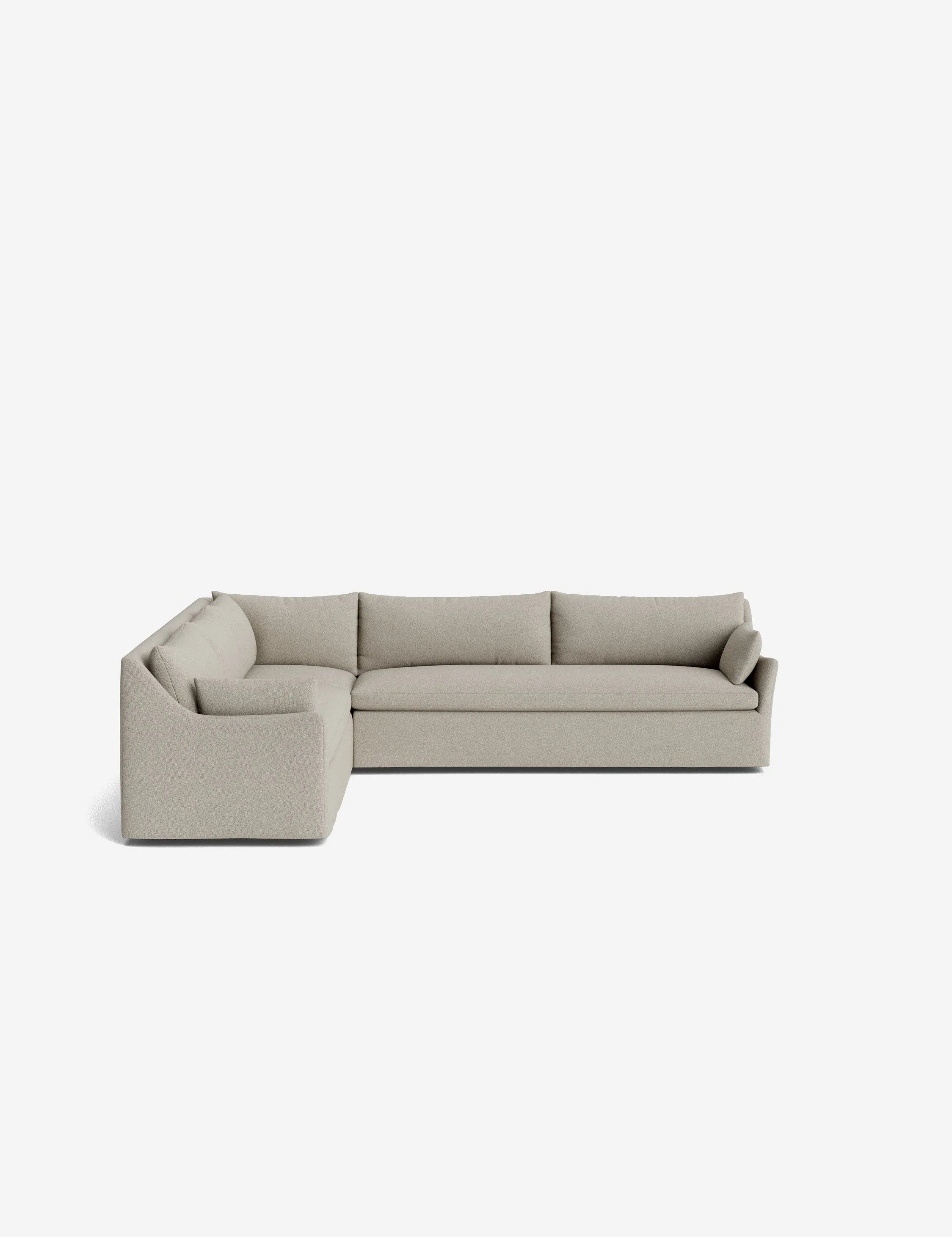 Portola Slipcover Corner Sectional Sofa