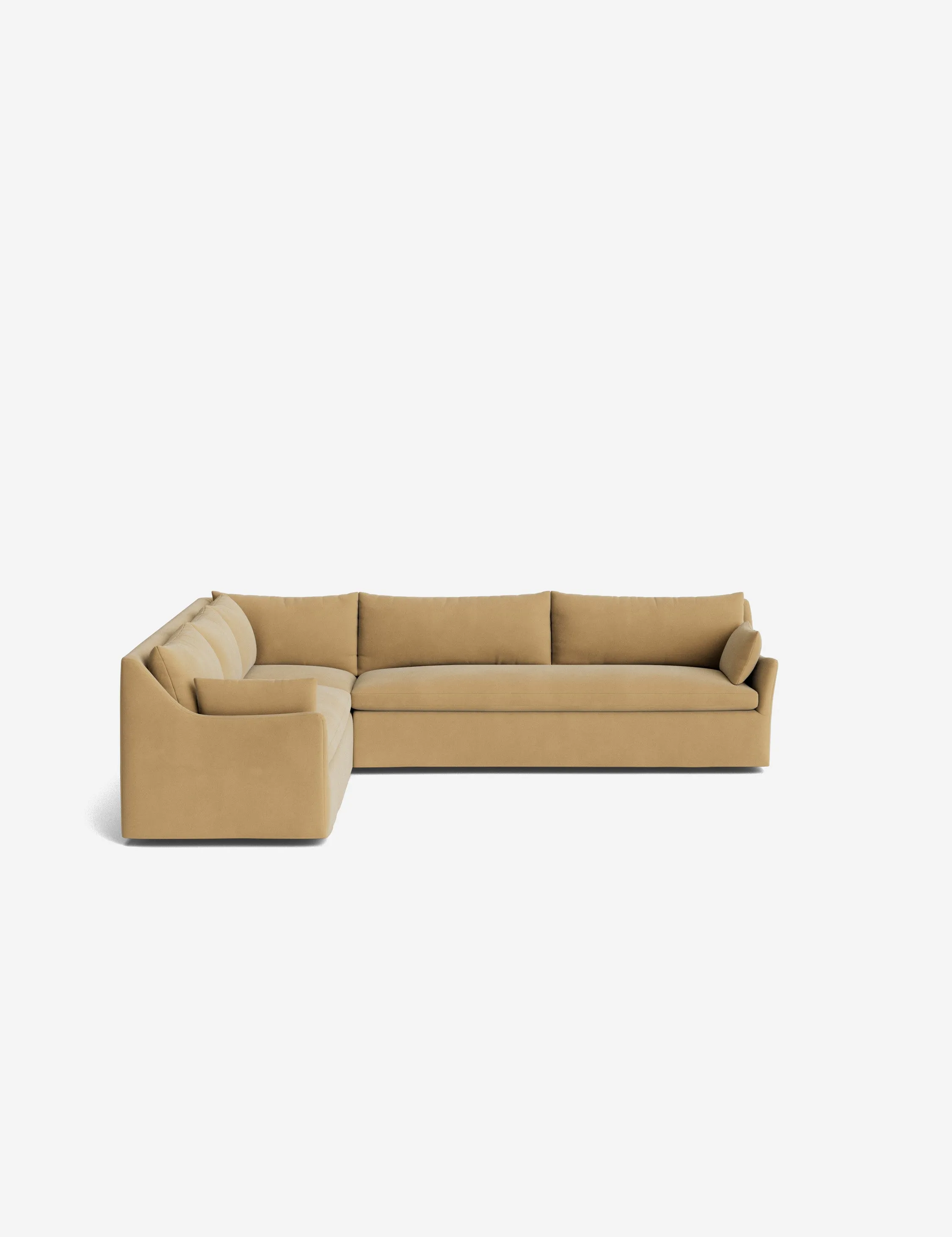 Portola Slipcover Corner Sectional Sofa