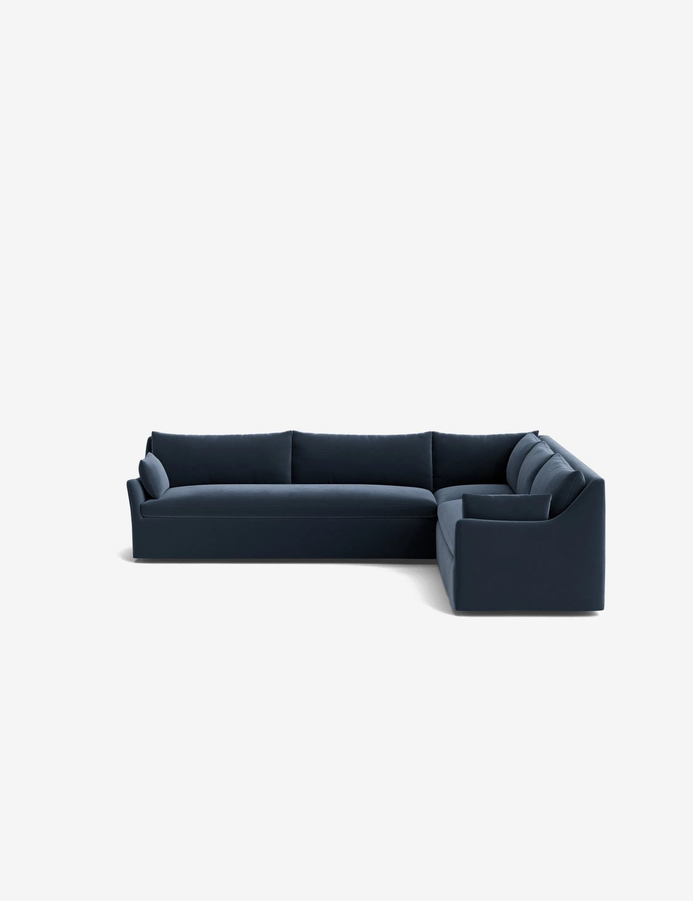 Portola Slipcover Corner Sectional Sofa