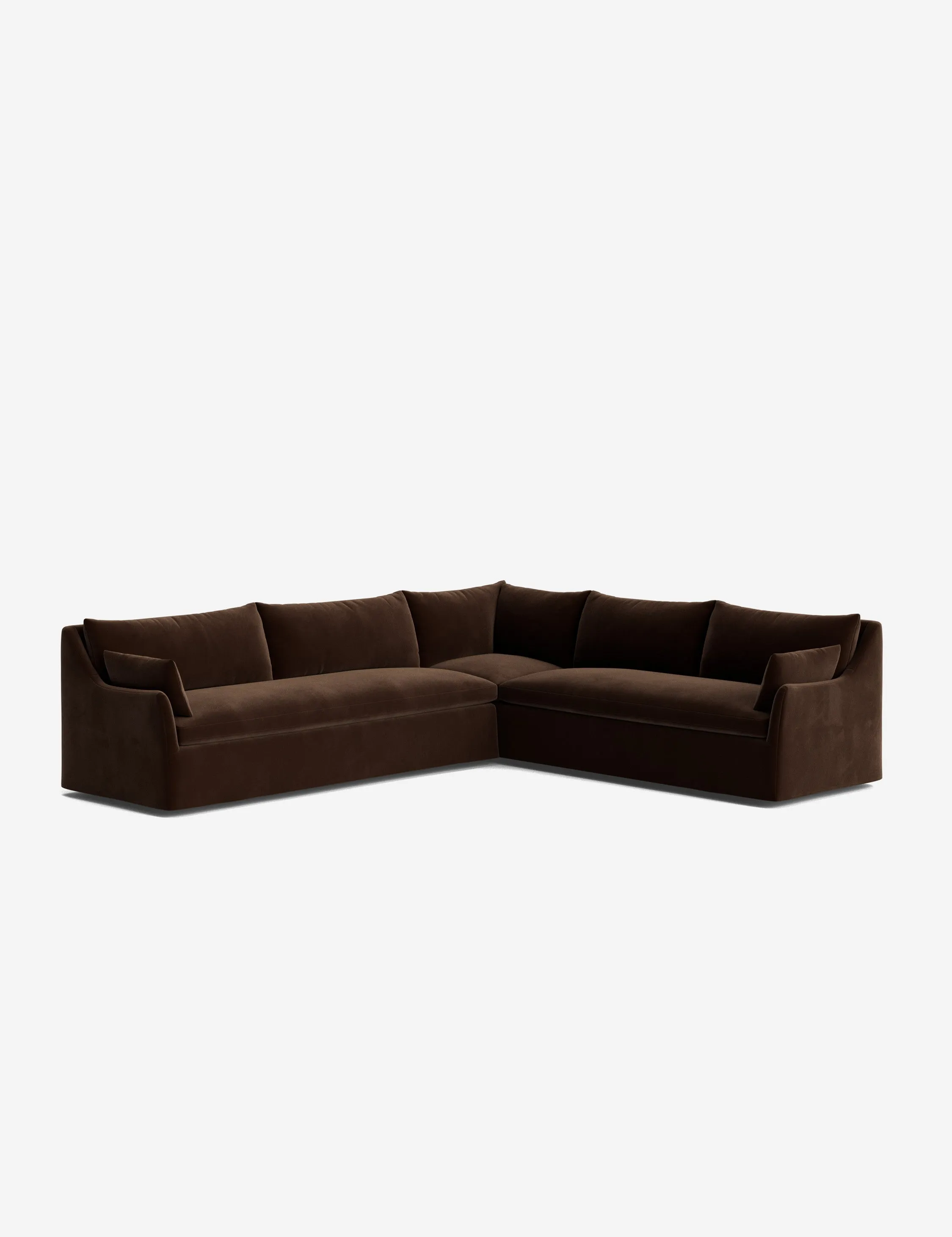Portola Slipcover Corner Sectional Sofa