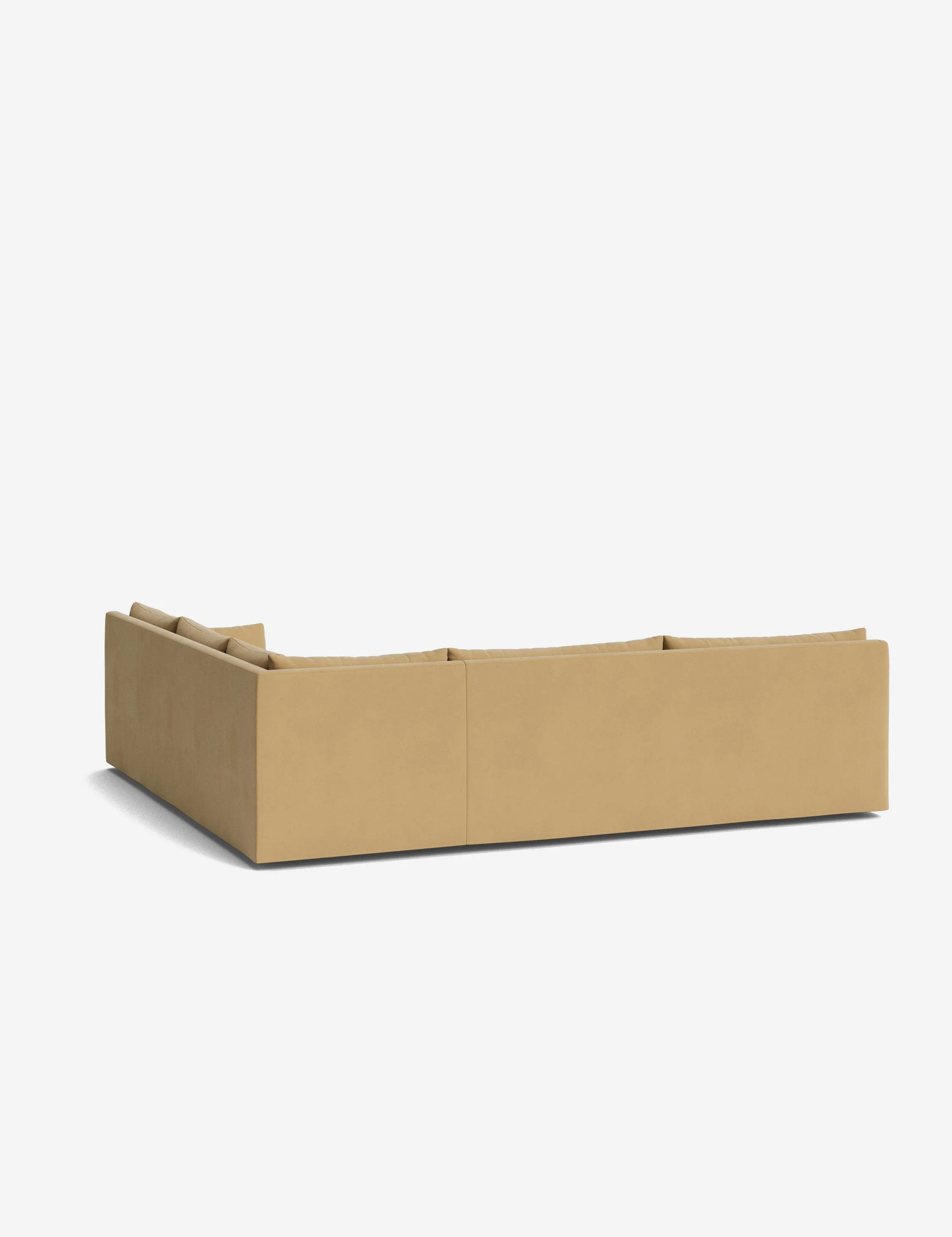 Portola Slipcover Corner Sectional Sofa