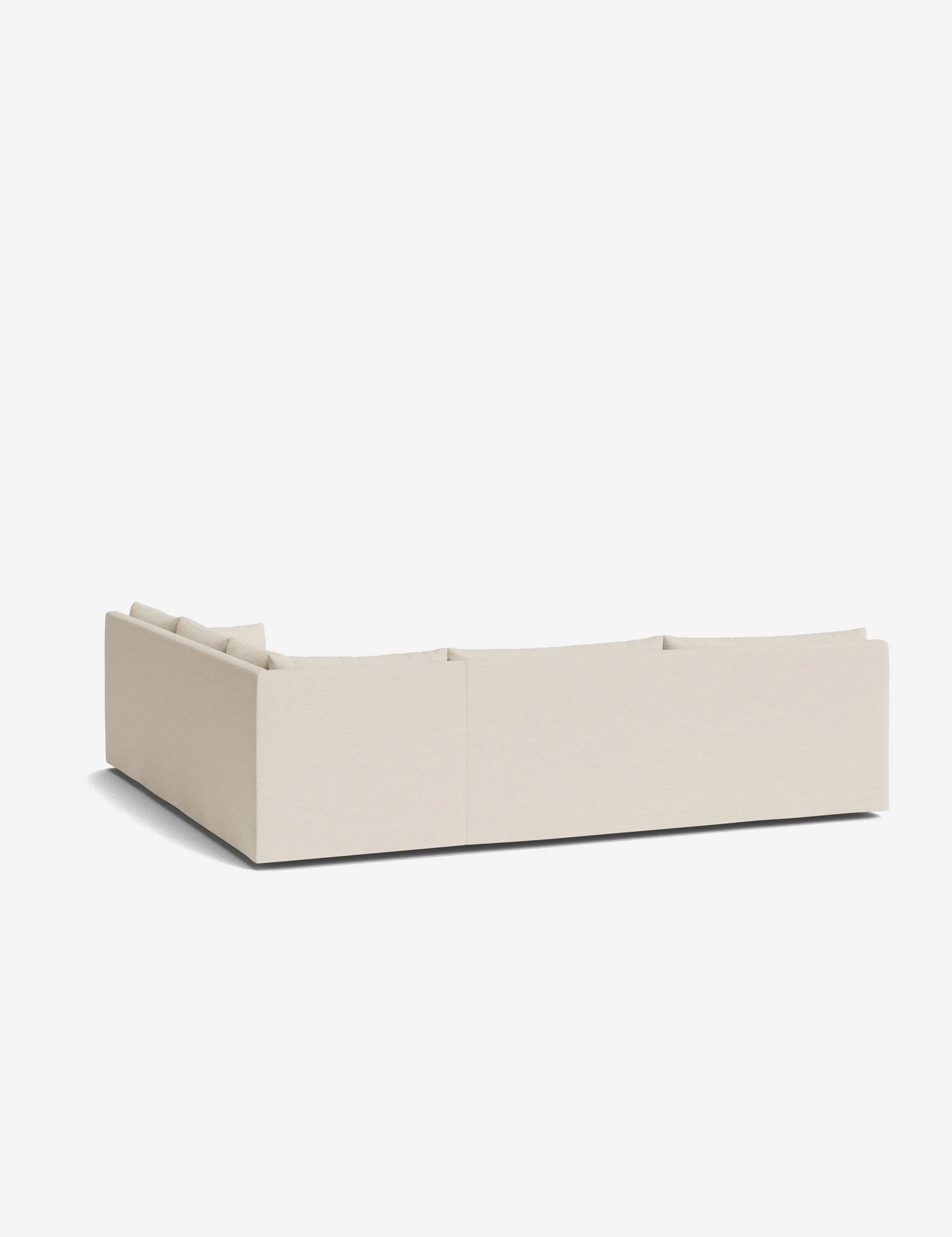 Portola Slipcover Corner Sectional Sofa