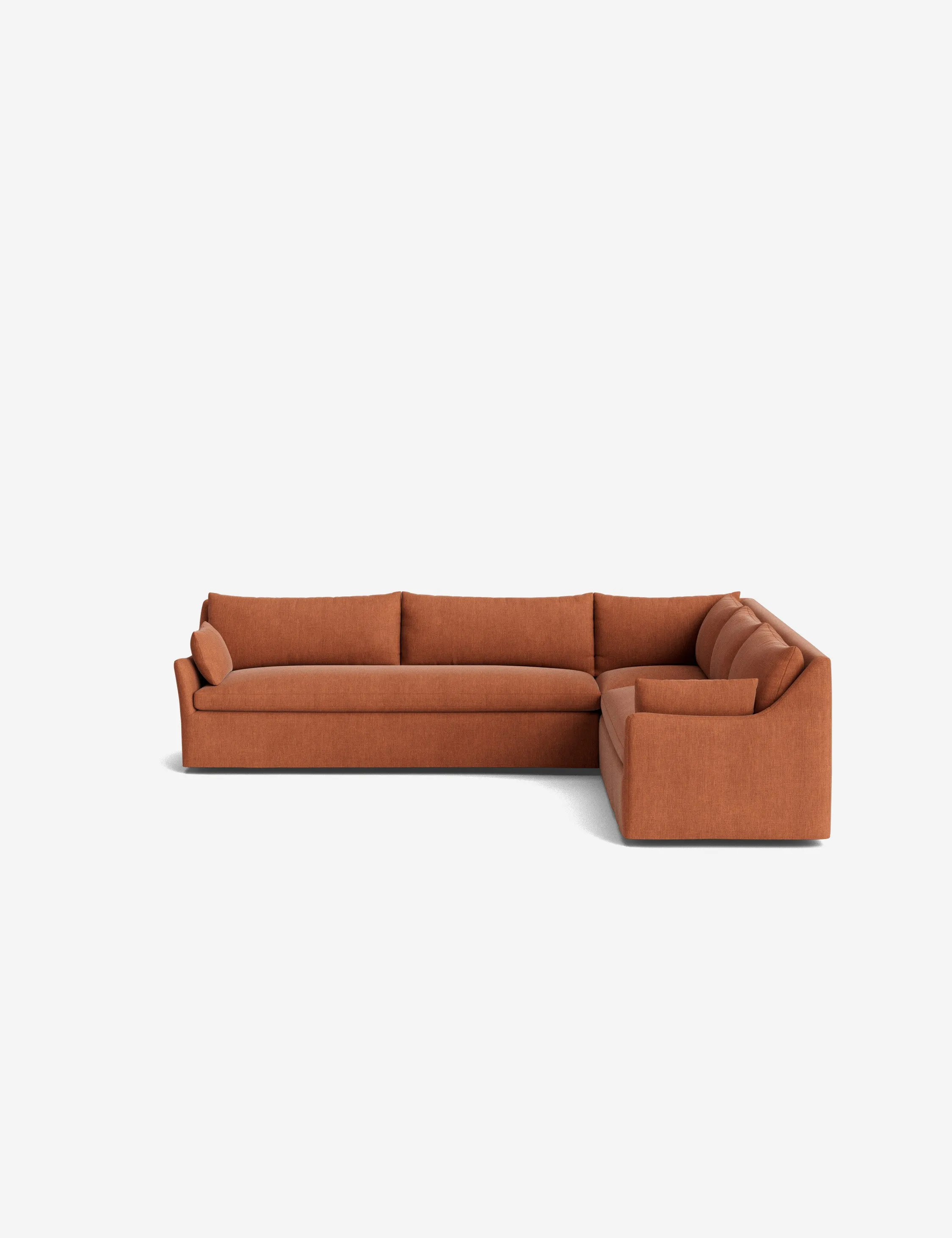 Portola Slipcover Corner Sectional Sofa
