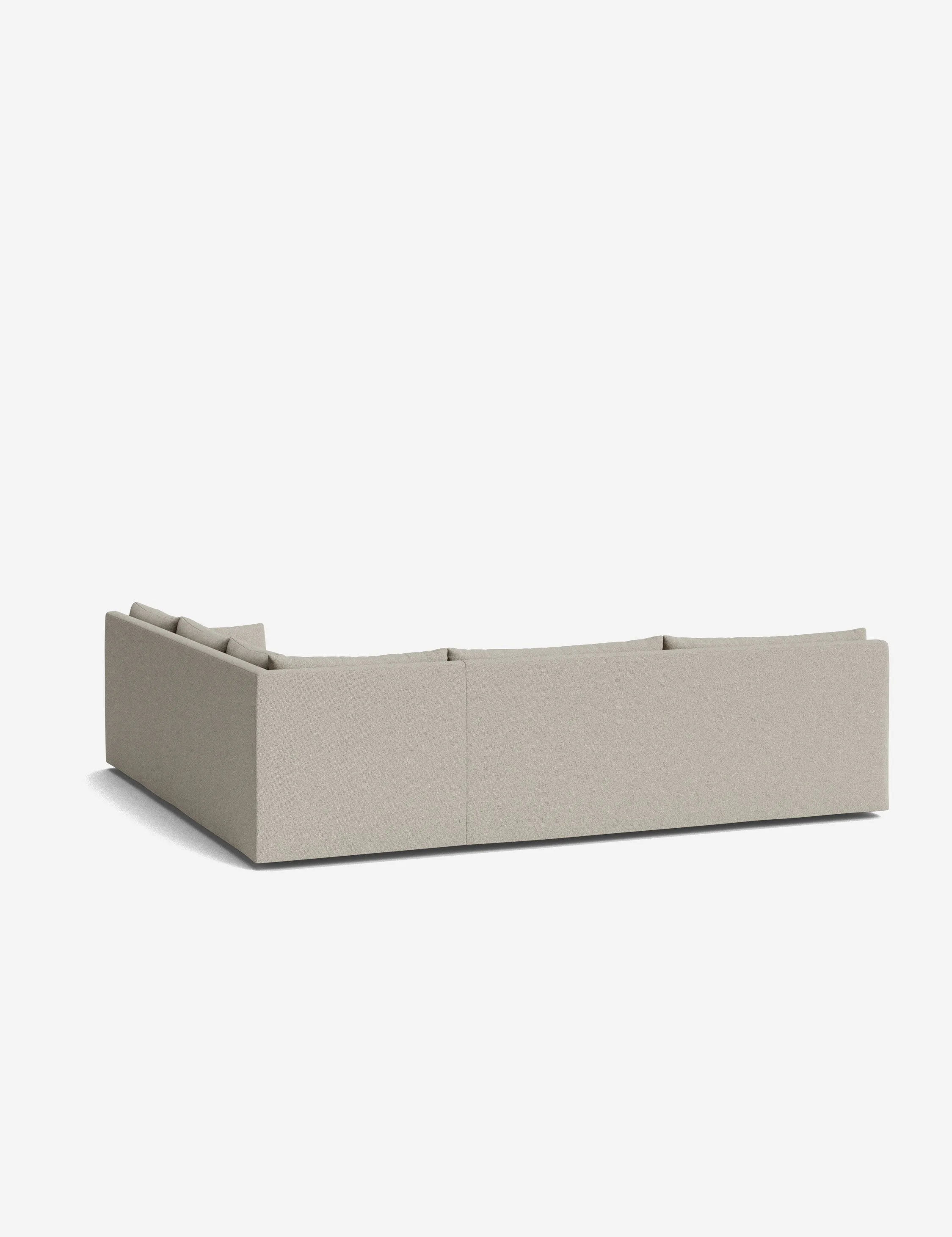 Portola Slipcover Corner Sectional Sofa