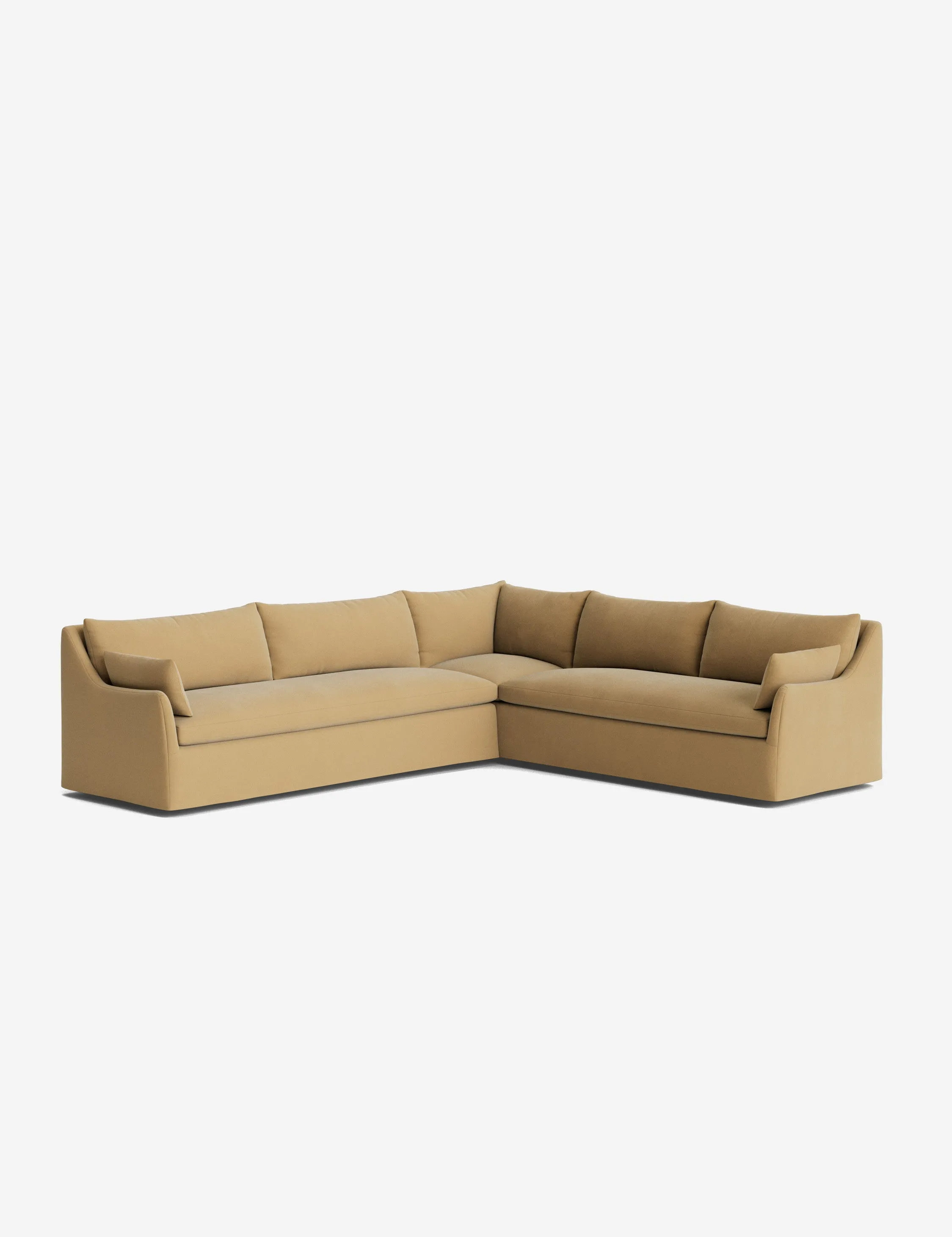 Portola Slipcover Corner Sectional Sofa