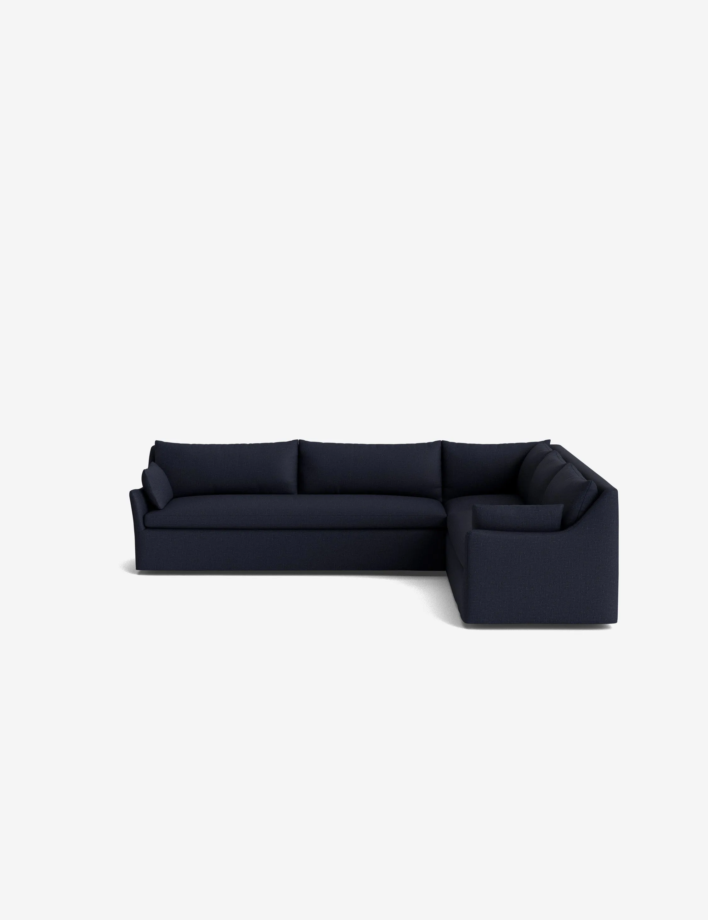 Portola Slipcover Corner Sectional Sofa