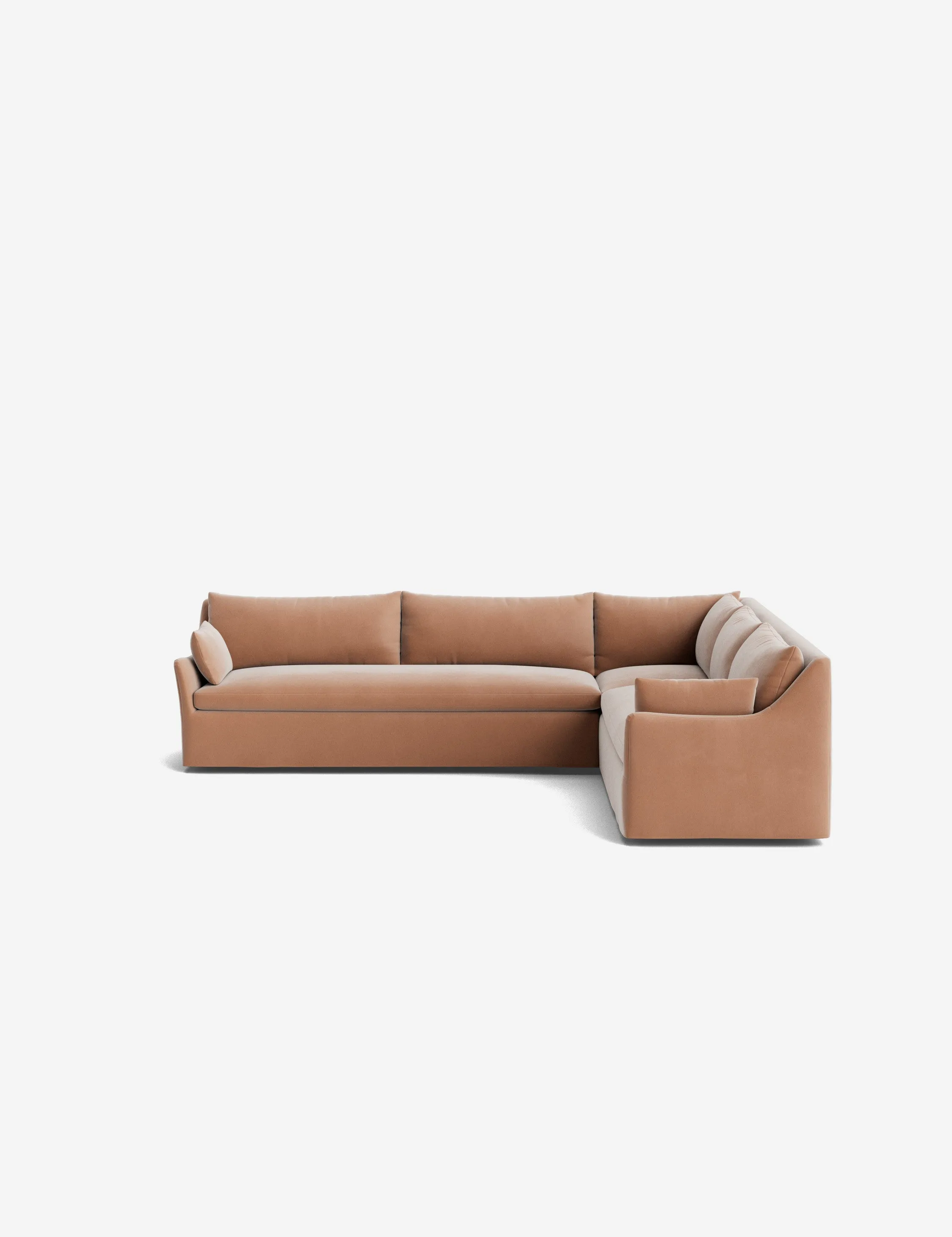 Portola Slipcover Corner Sectional Sofa