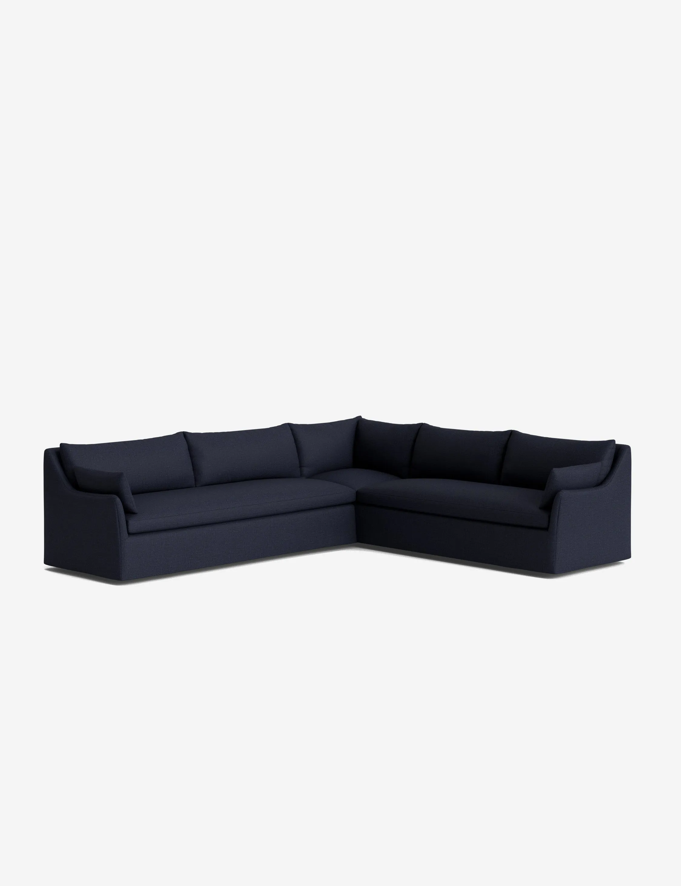 Portola Slipcover Corner Sectional Sofa