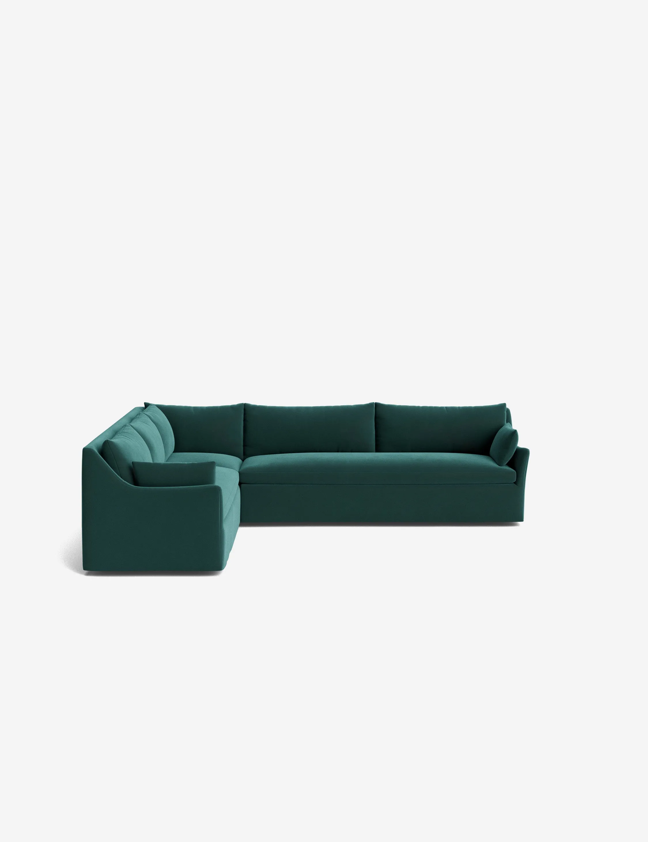 Portola Slipcover Corner Sectional Sofa