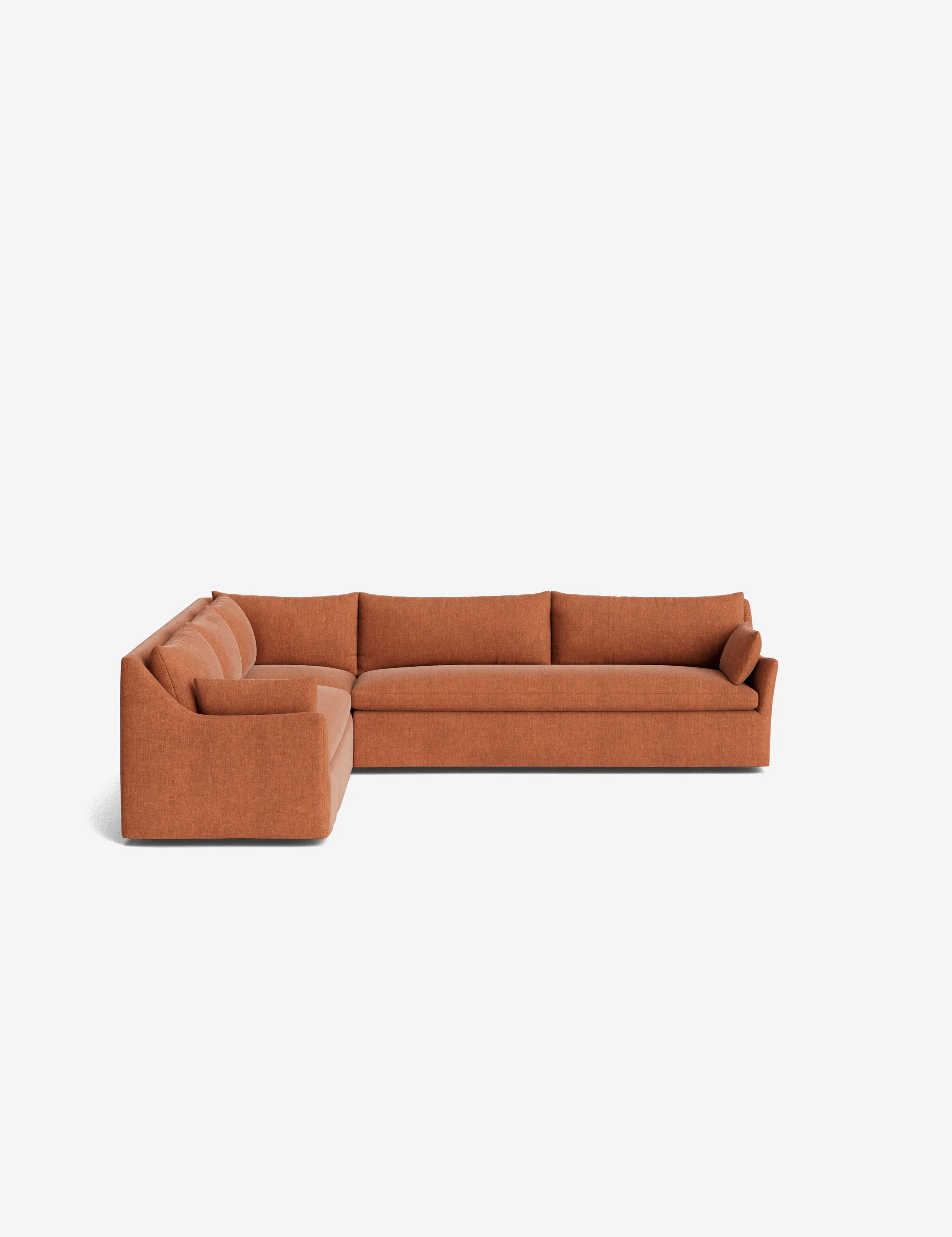 Portola Slipcover Corner Sectional Sofa