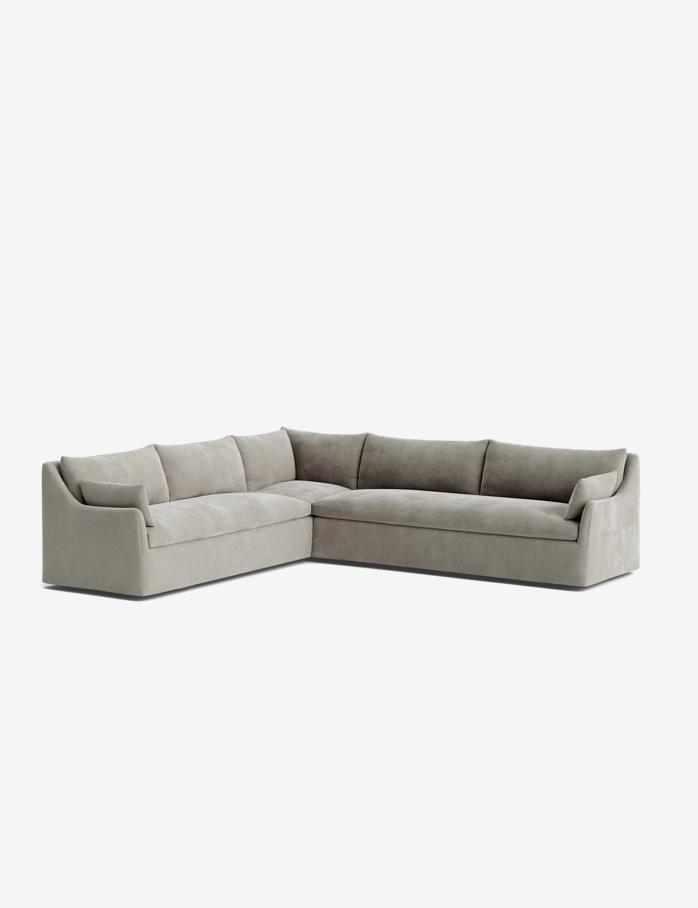 Portola Slipcover Corner Sectional Sofa