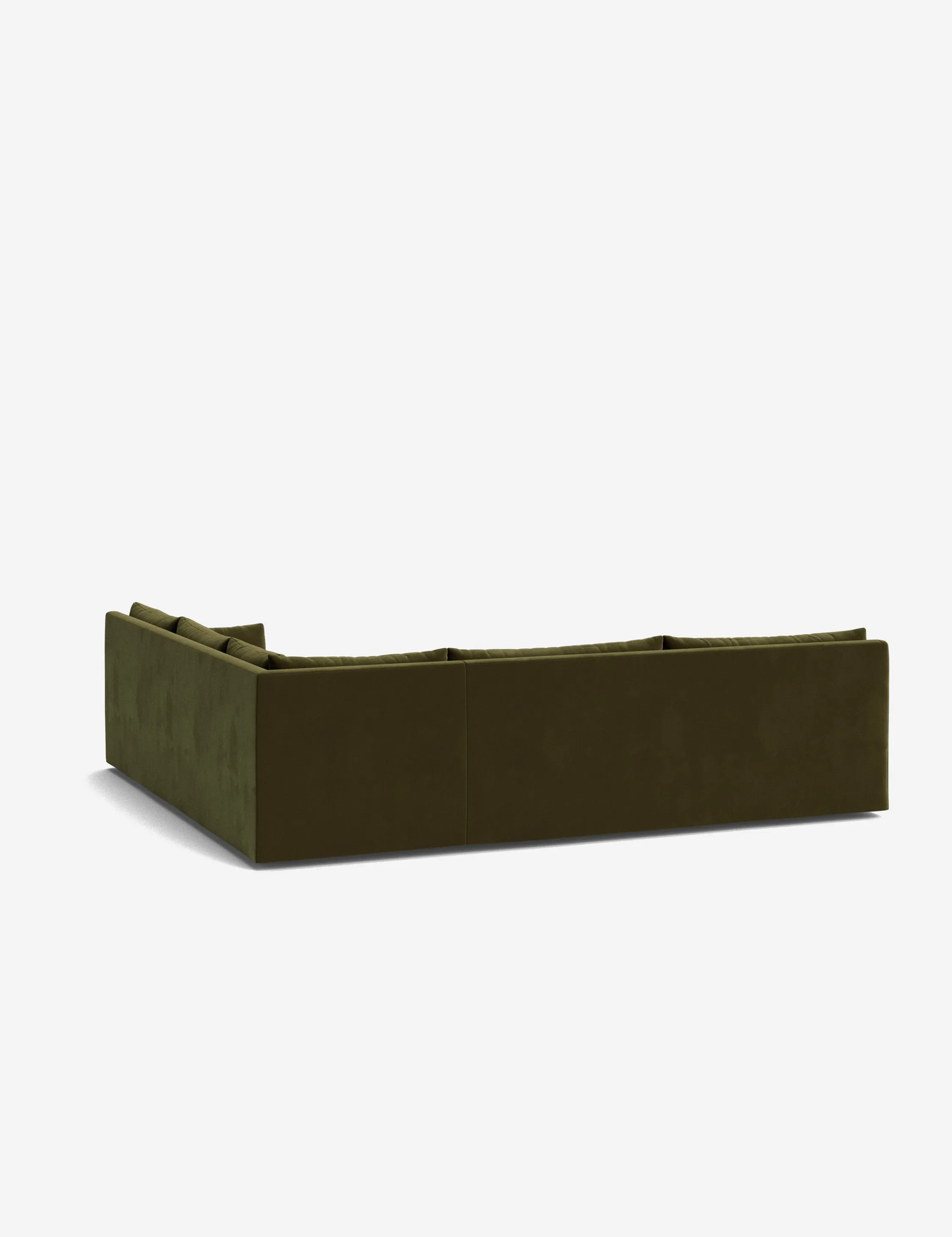 Portola Slipcover Corner Sectional Sofa