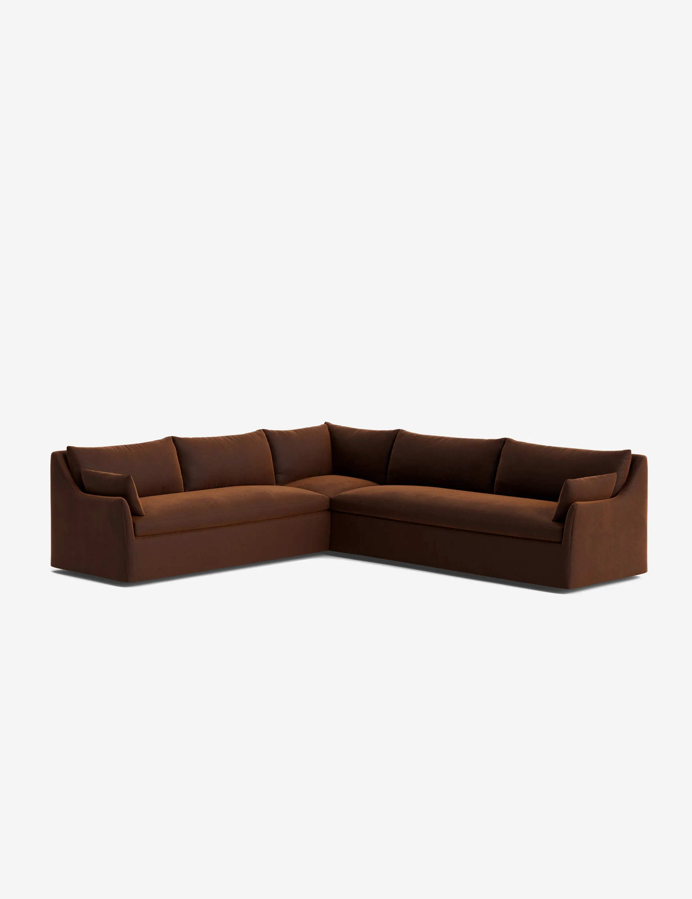 Portola Slipcover Corner Sectional Sofa