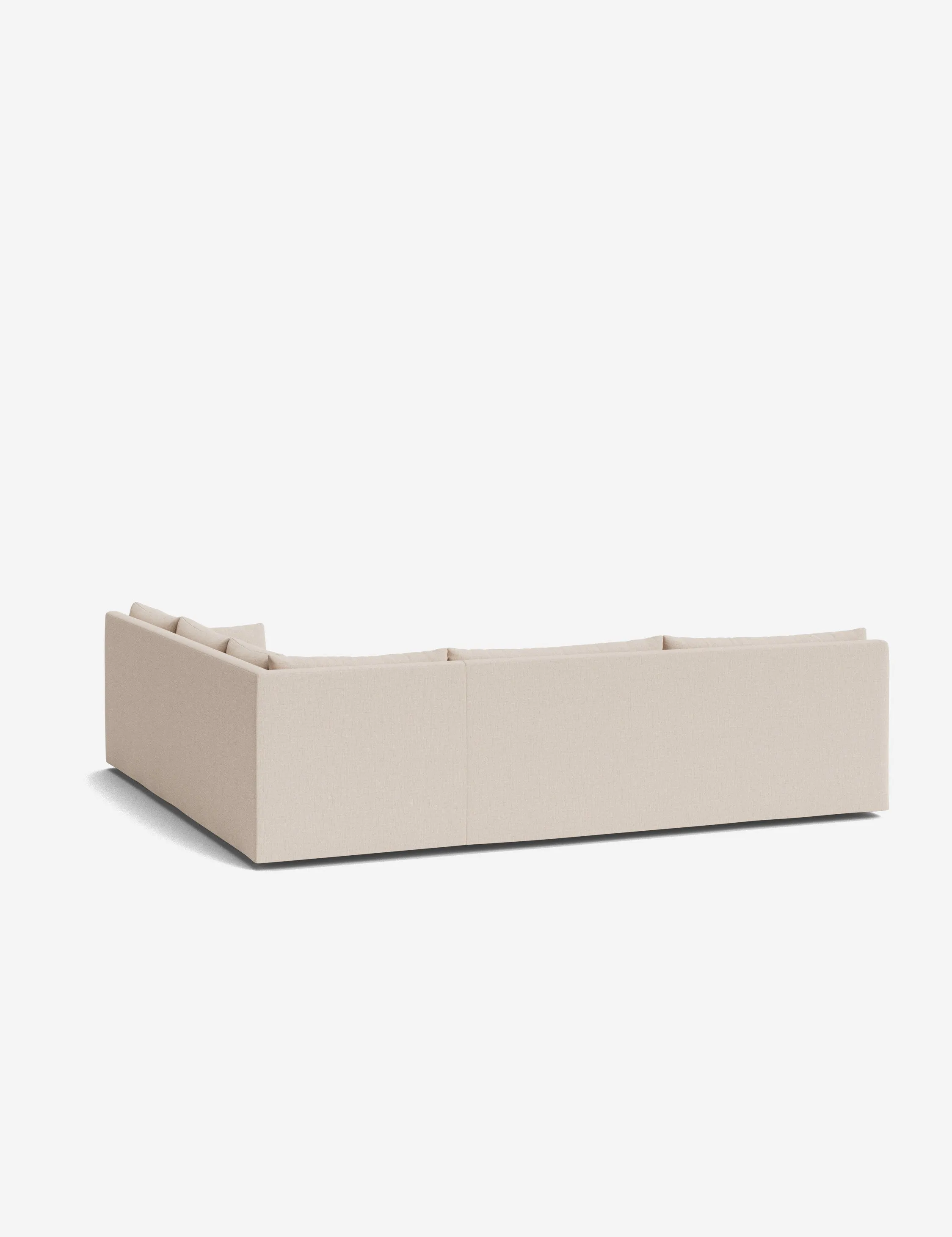 Portola Slipcover Corner Sectional Sofa