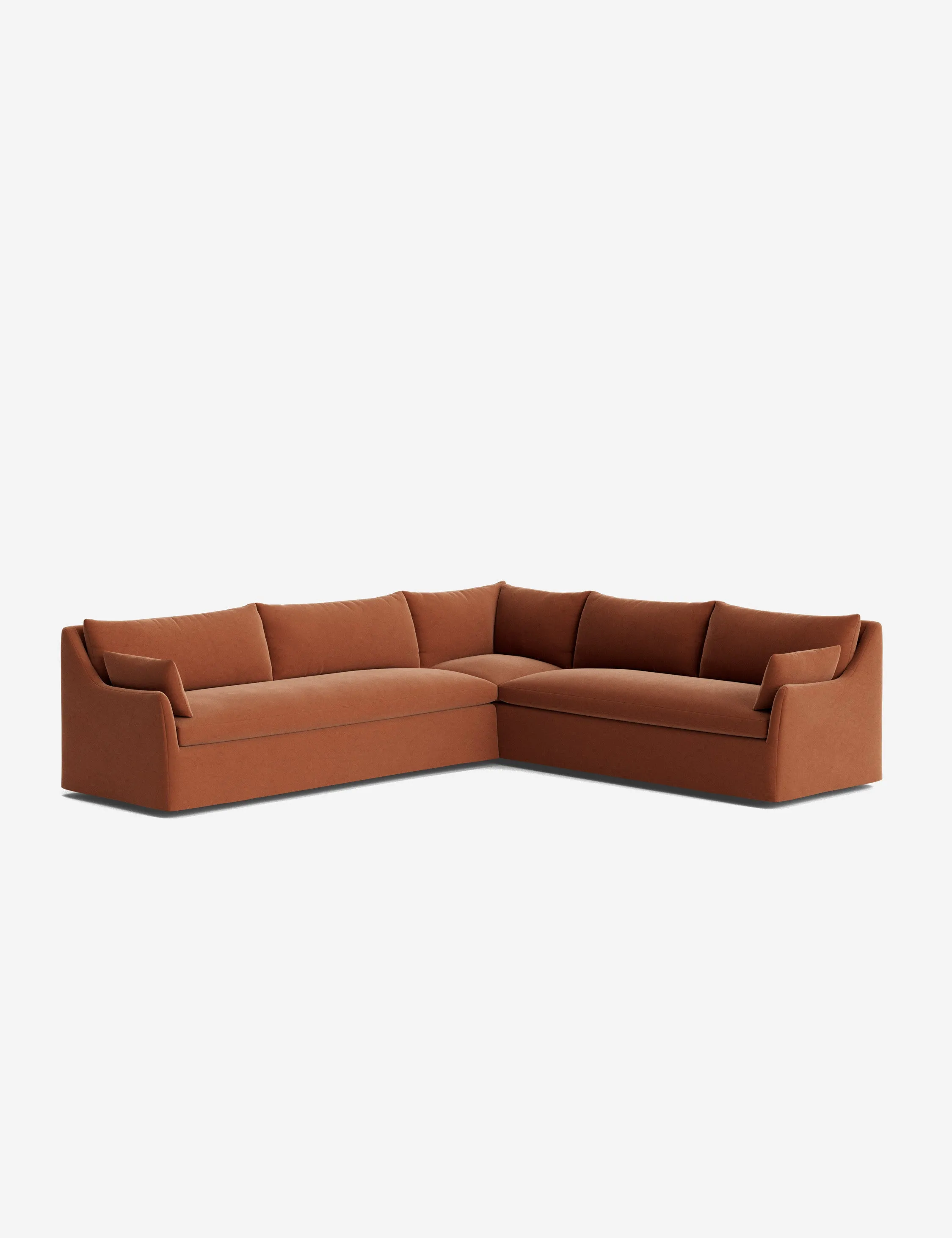 Portola Slipcover Corner Sectional Sofa