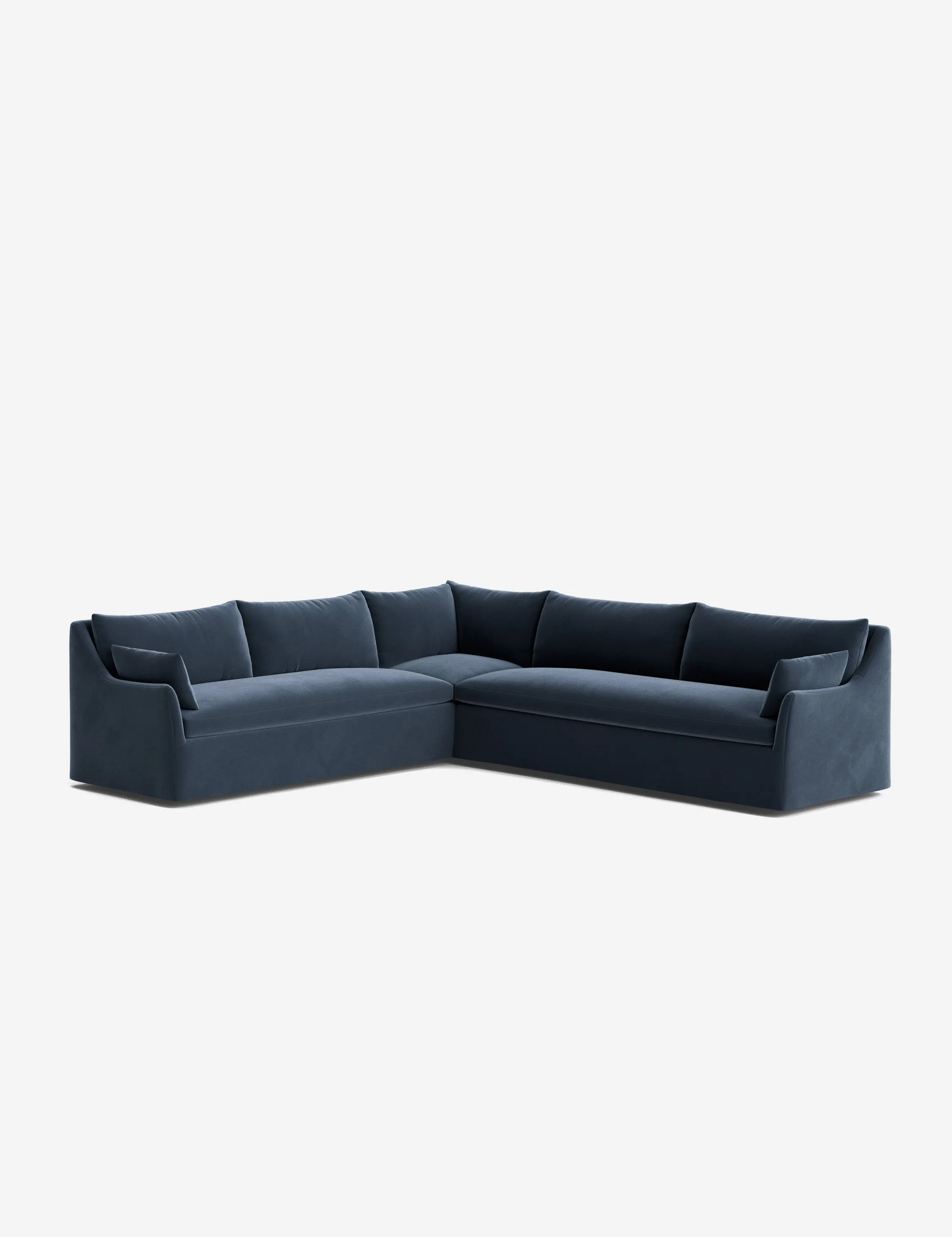 Portola Slipcover Corner Sectional Sofa
