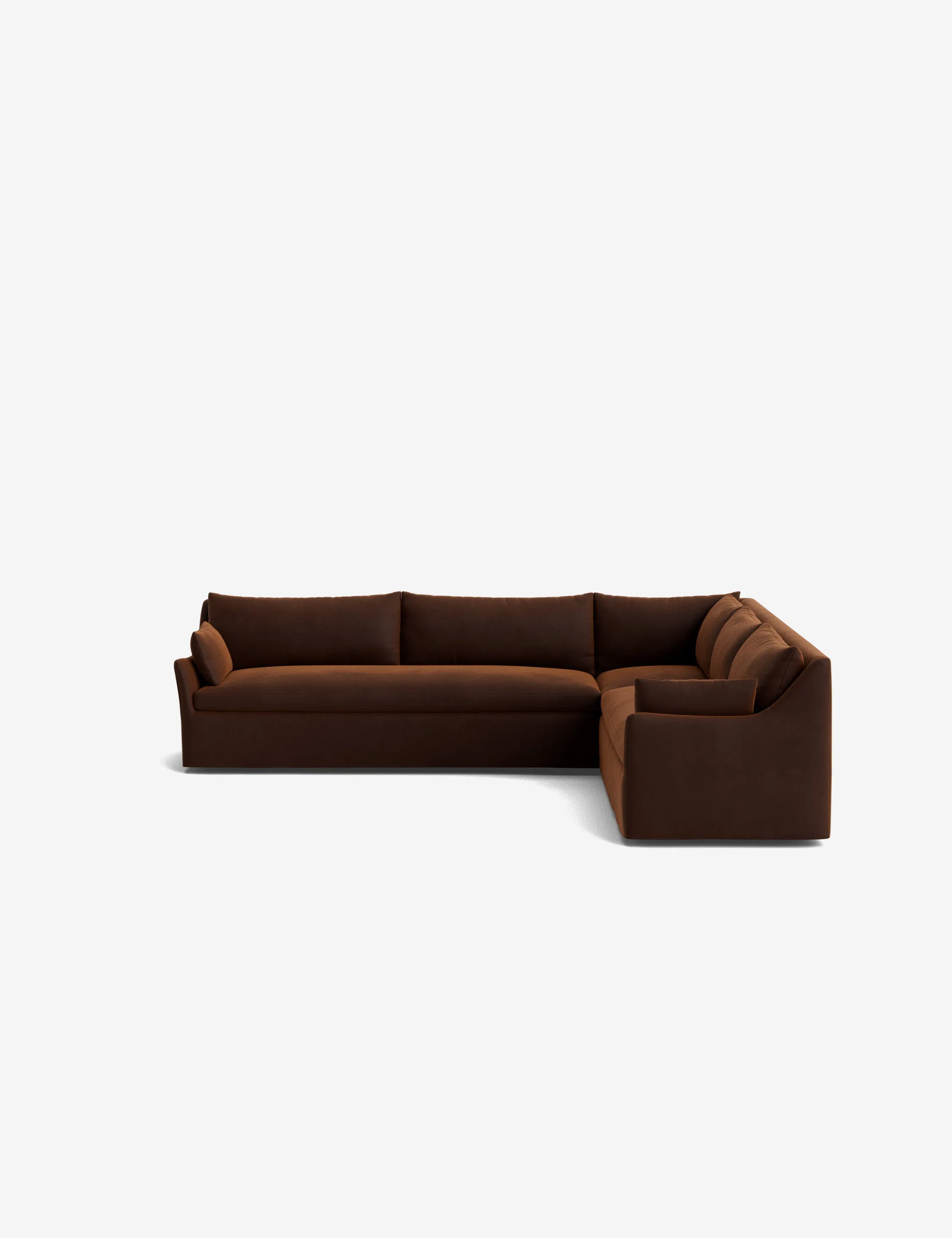 Portola Slipcover Corner Sectional Sofa