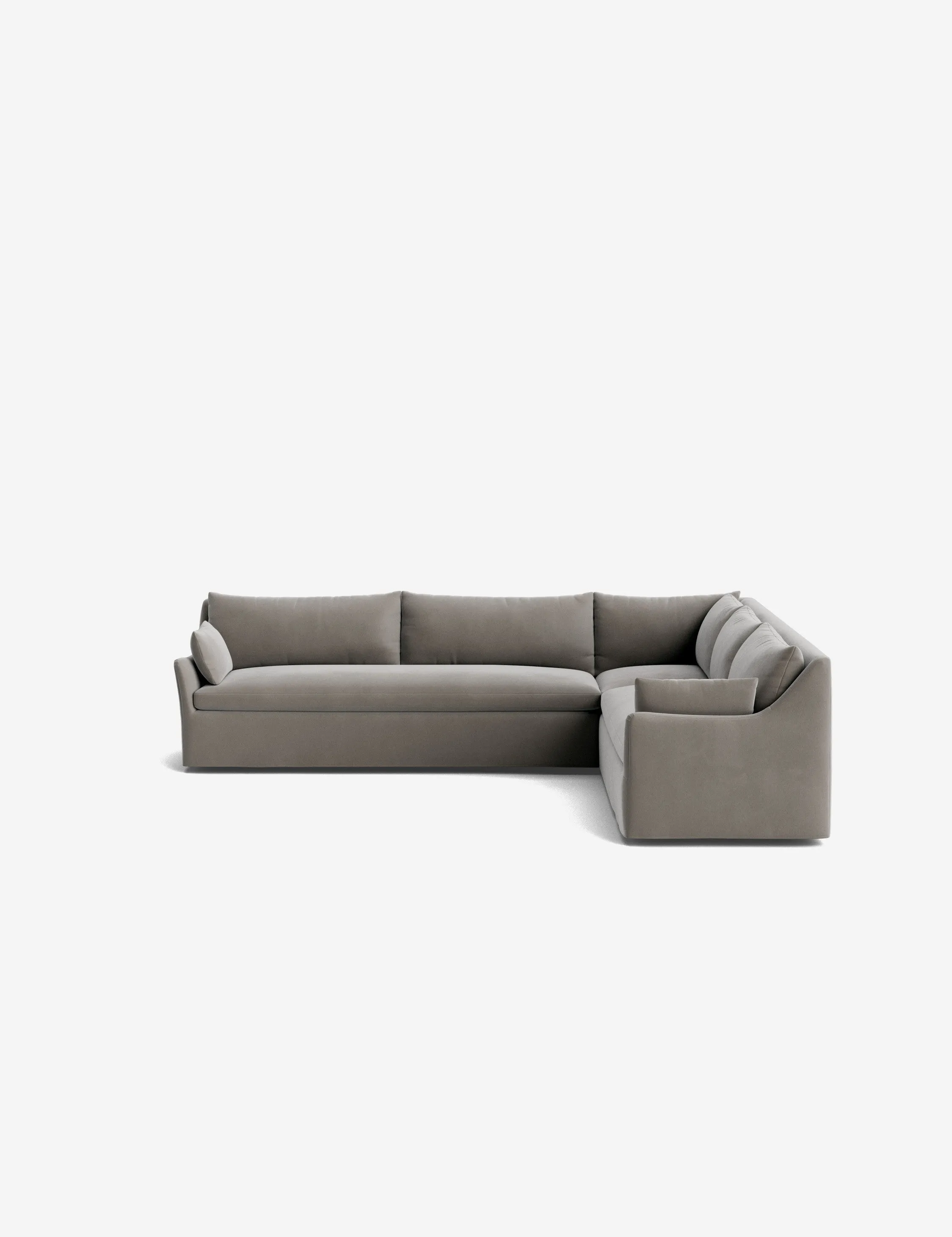 Portola Slipcover Corner Sectional Sofa