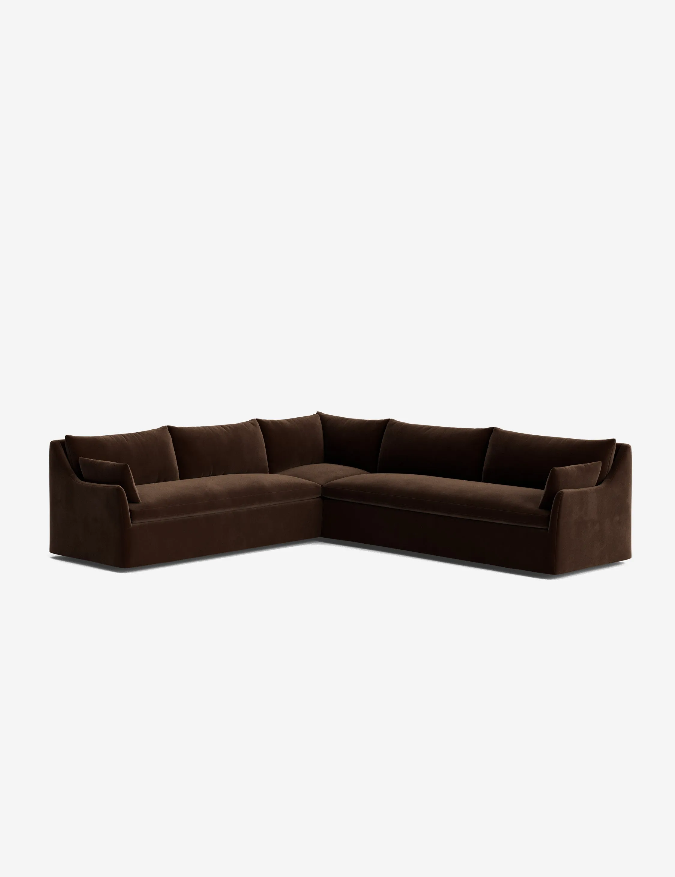 Portola Slipcover Corner Sectional Sofa