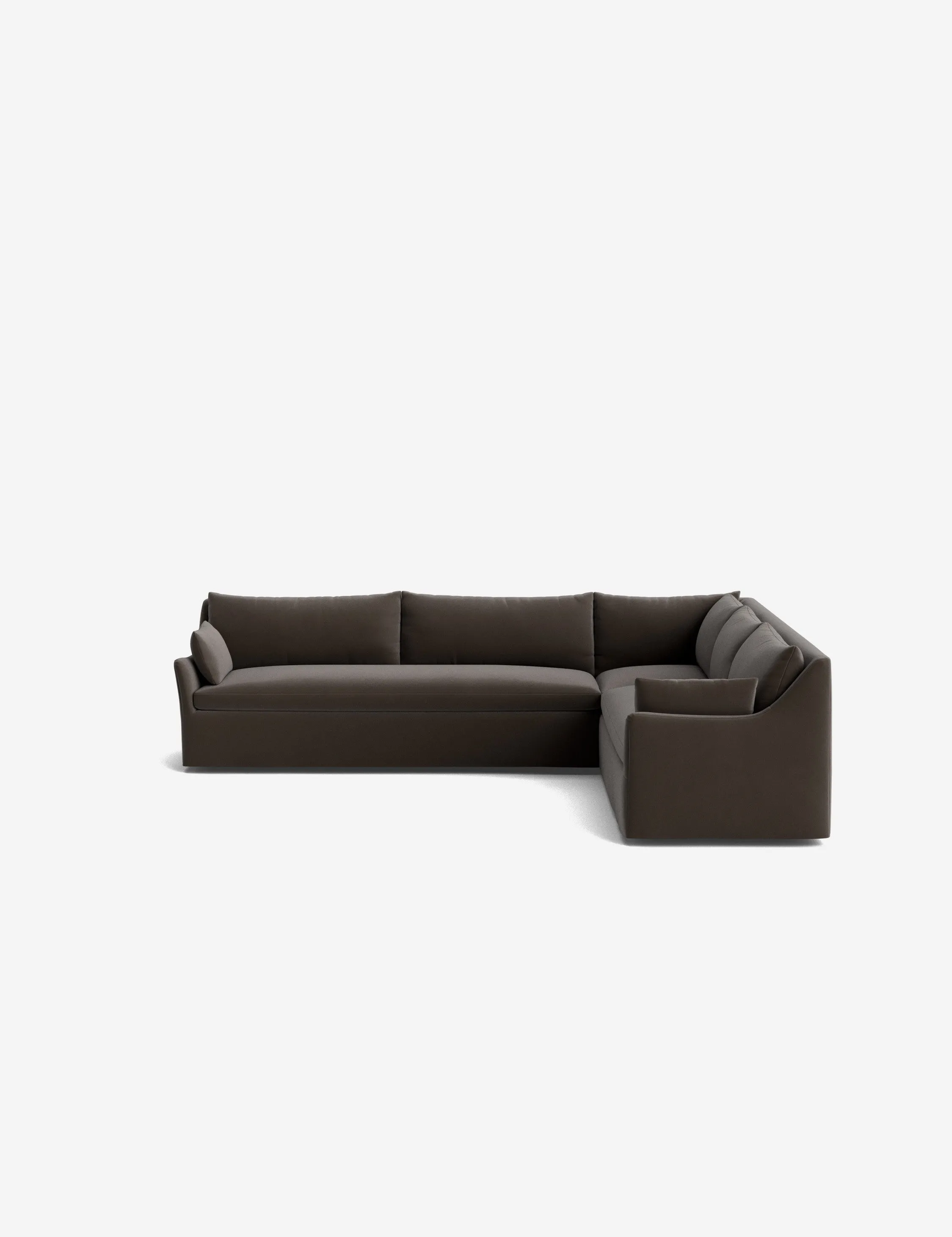Portola Slipcover Corner Sectional Sofa
