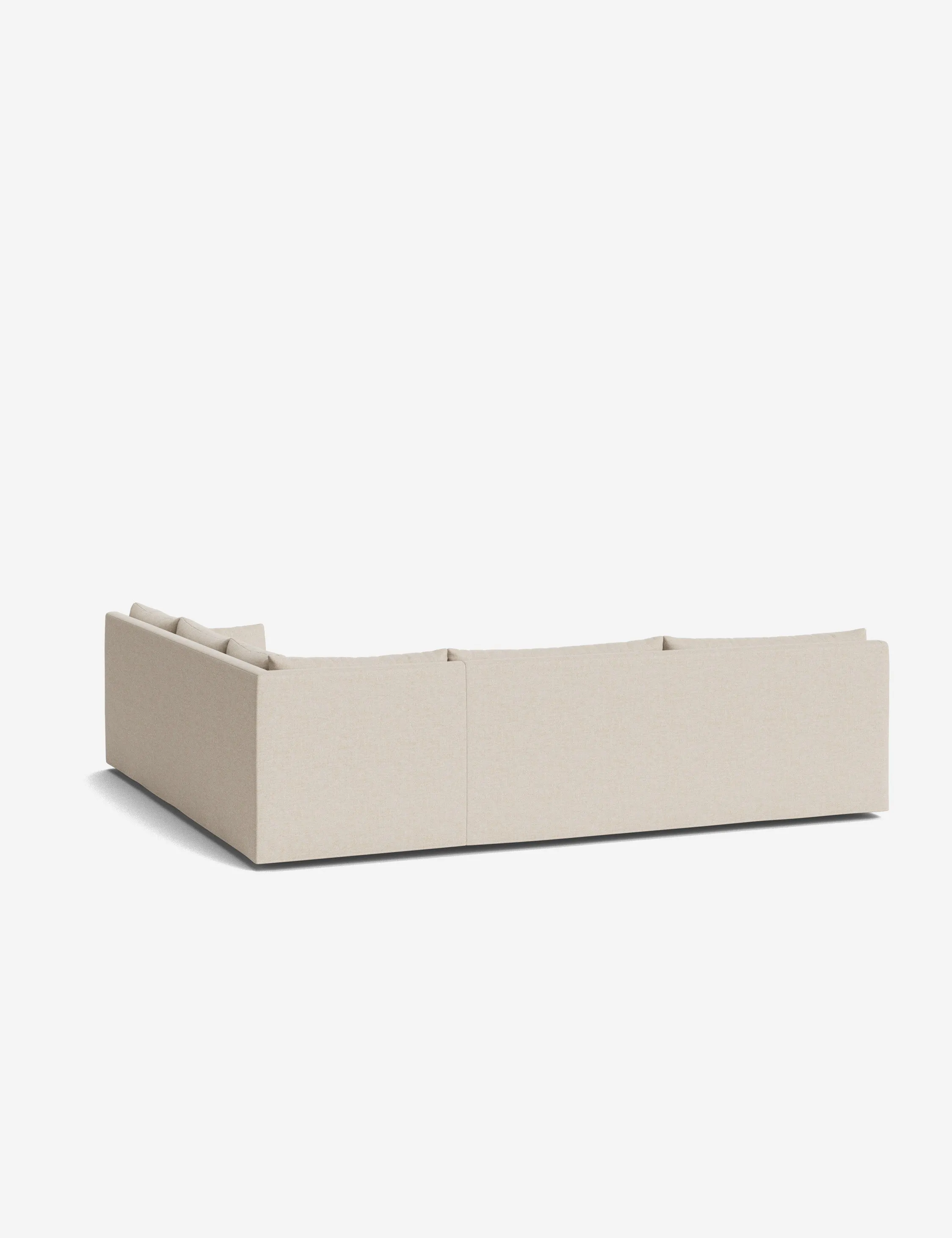 Portola Slipcover Corner Sectional Sofa