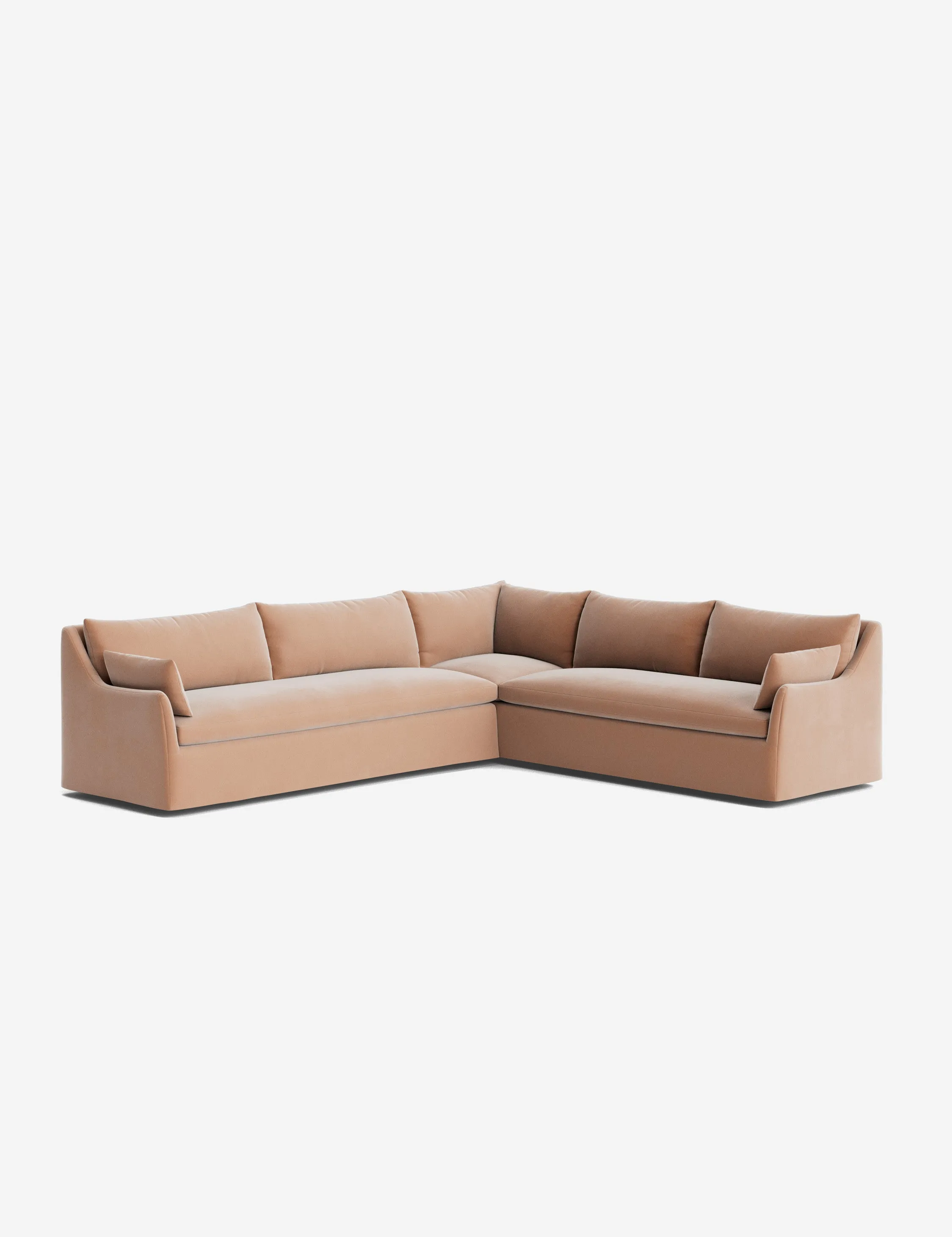 Portola Slipcover Corner Sectional Sofa
