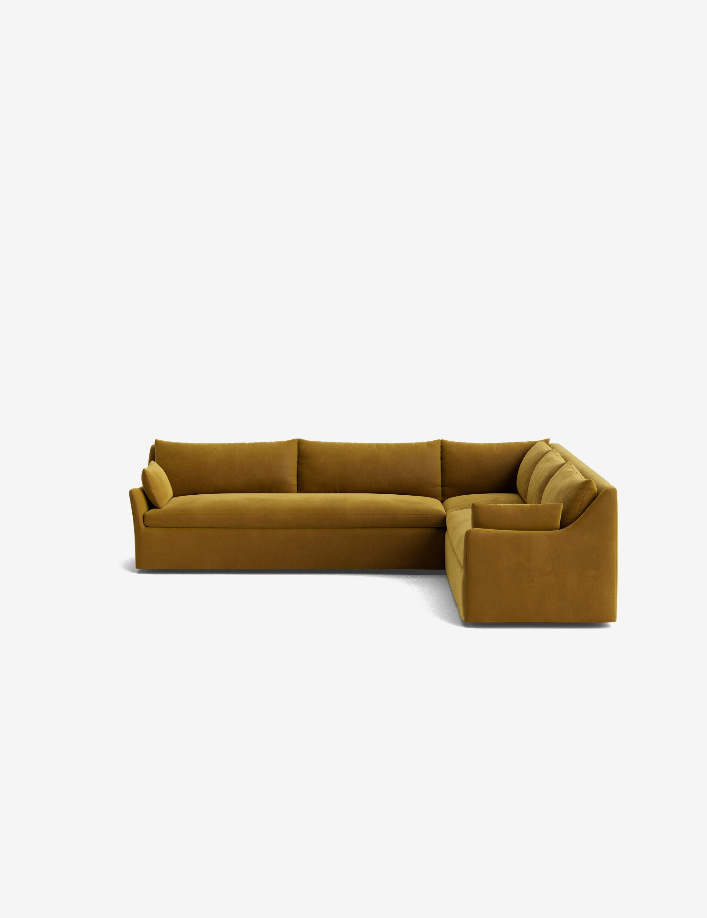 Portola Slipcover Corner Sectional Sofa