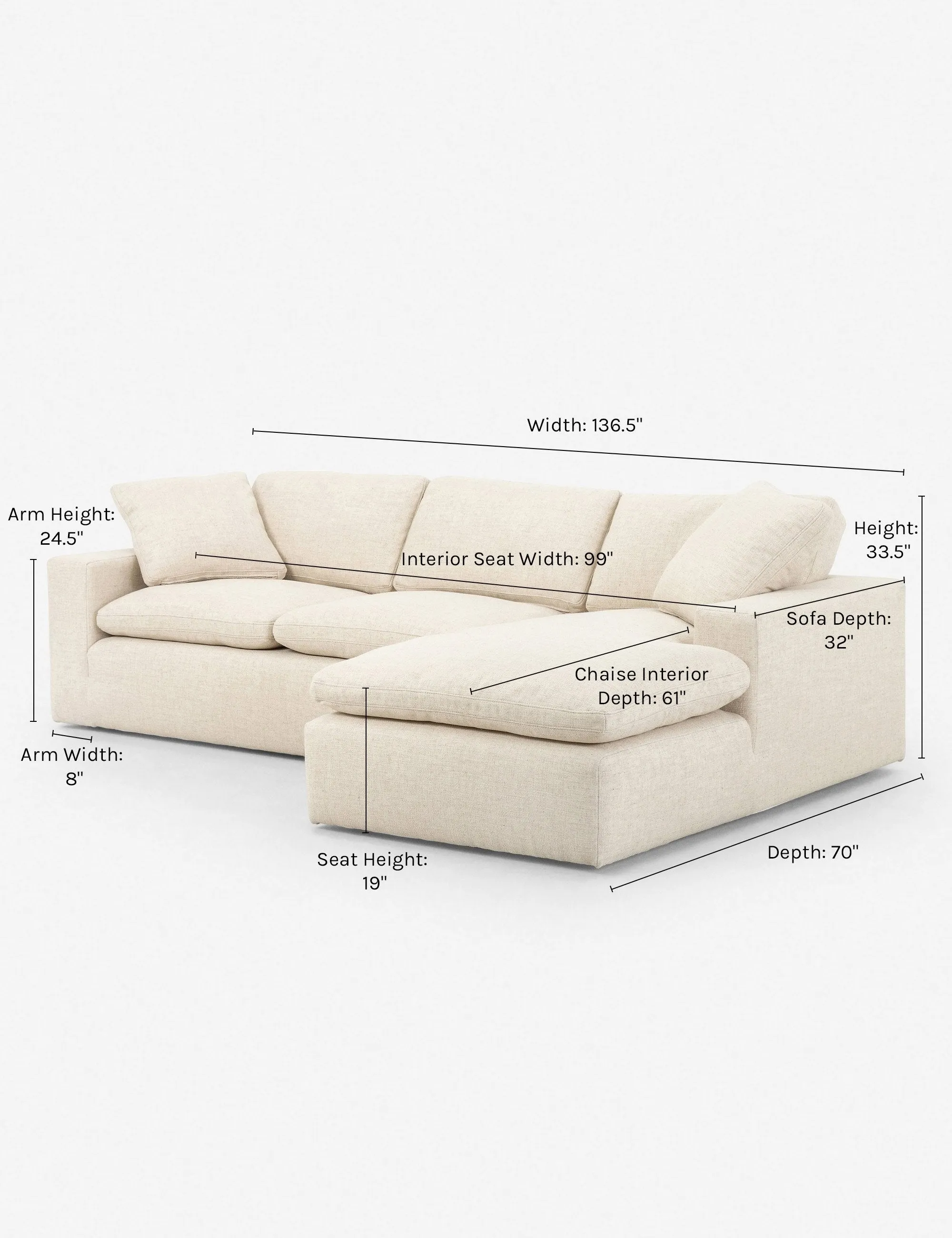 Rita Sectional Sofa