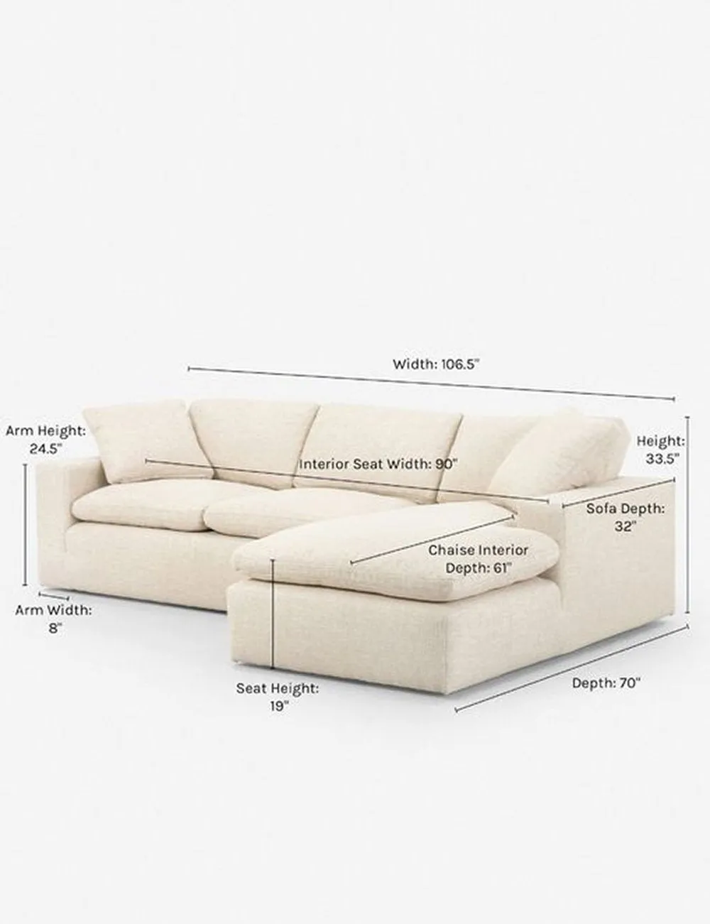 Rita Sectional Sofa
