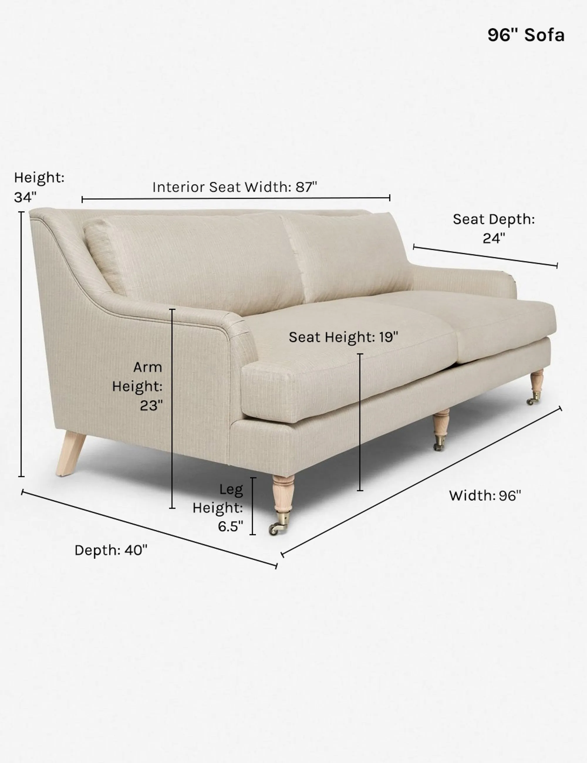 Rivington Sofa by Ginny Macdonald