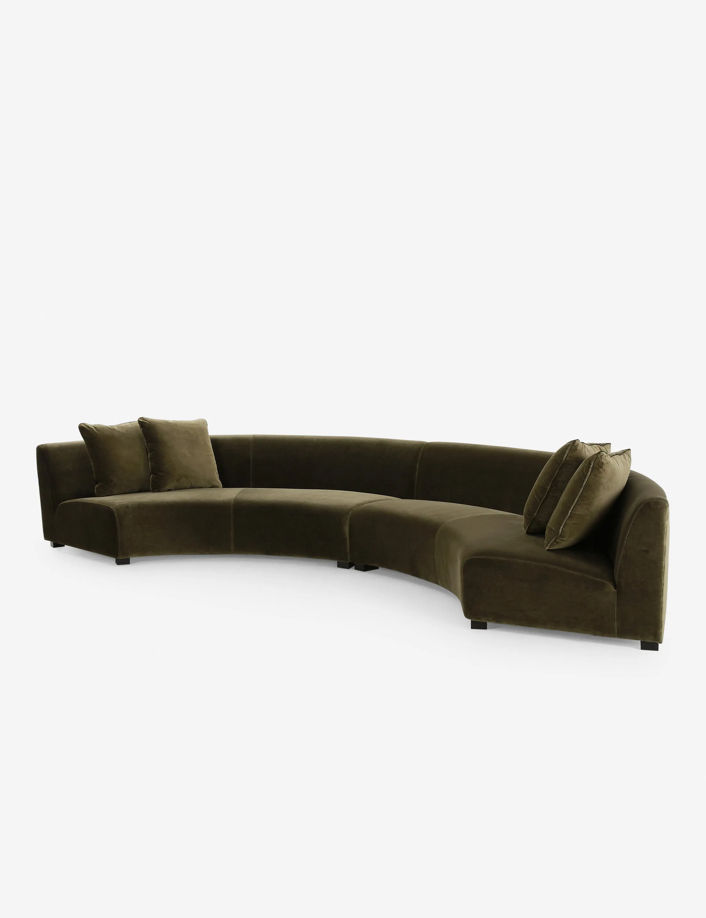 Saban Curved Sofa